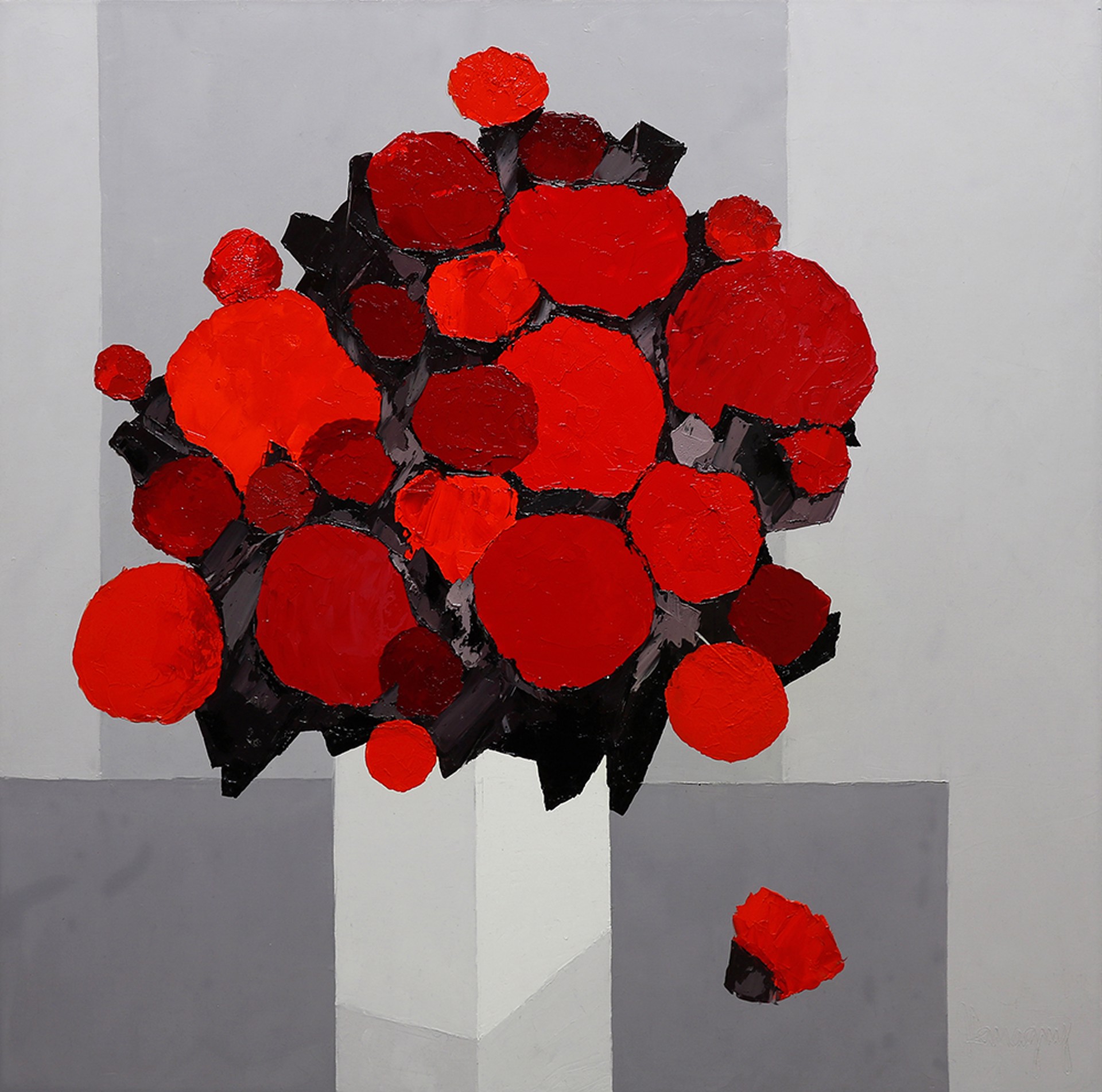 Eclat Rouge by Marcel Demagny