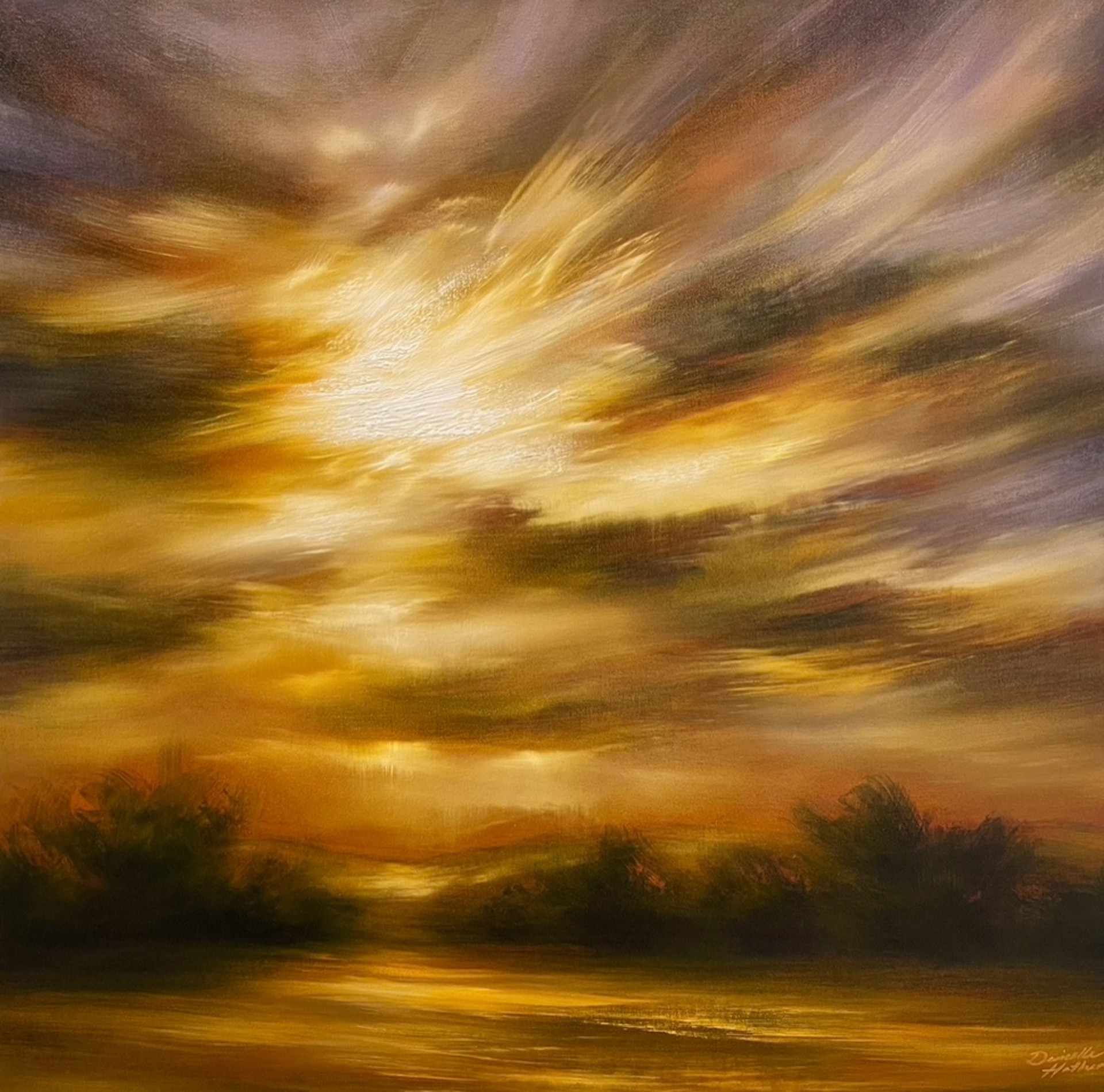 Golden Afternoon by Danielle HATHERLEY