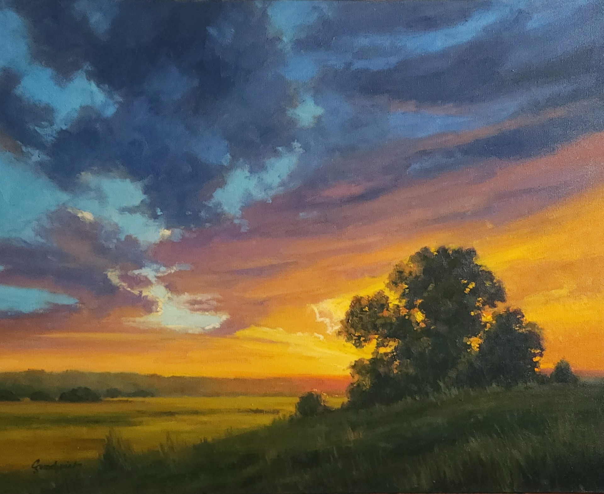 Kansas Sunrise by Cristine Sundquist
