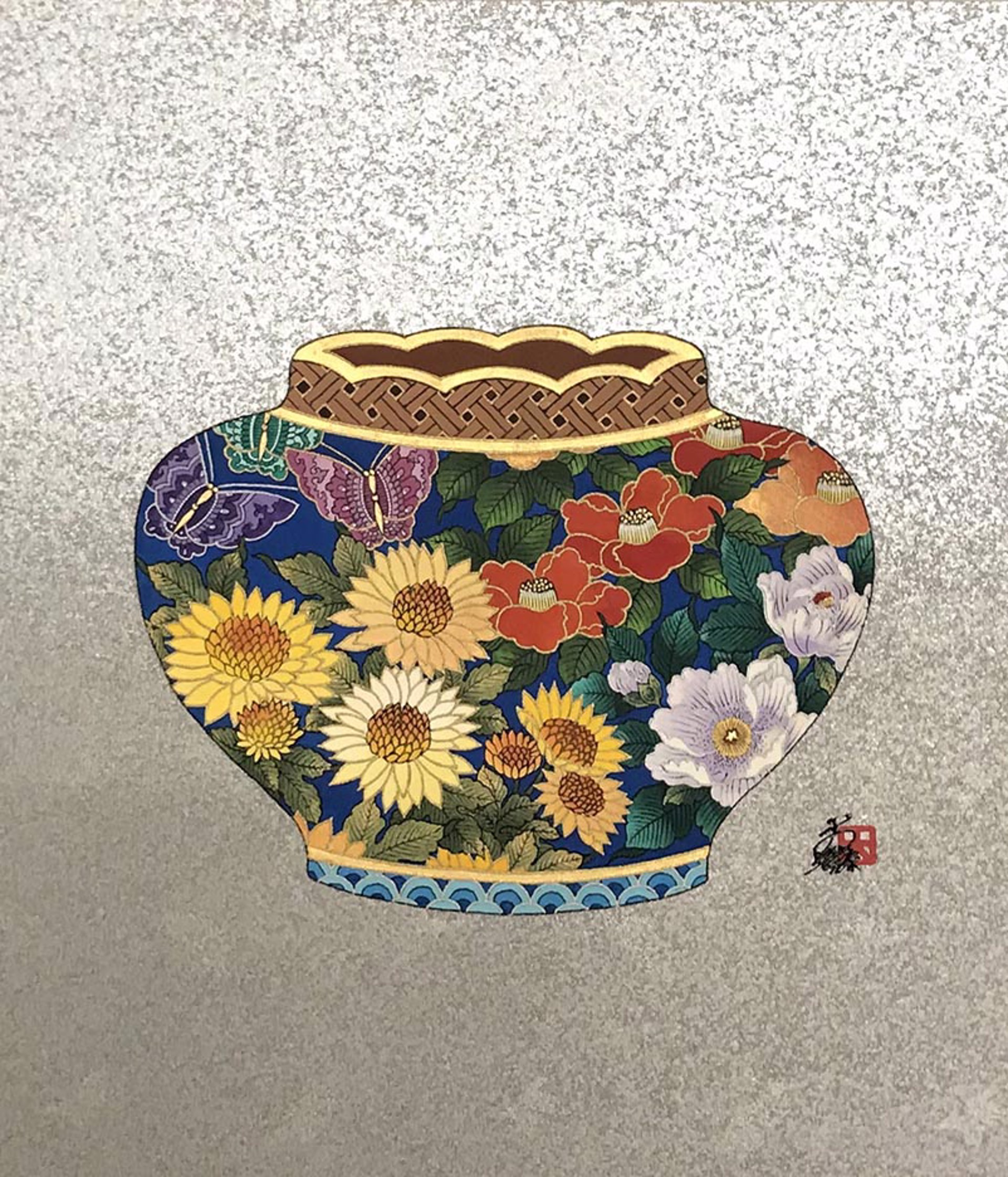 Fantasy Of Vase 8 by Hisashi Otsuka