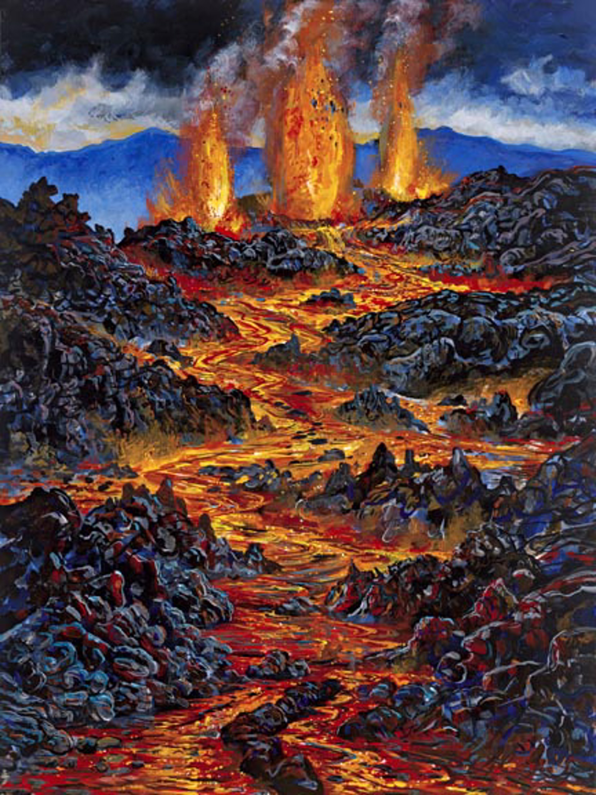 Volcano G Major by Robert Lyn Nelson
