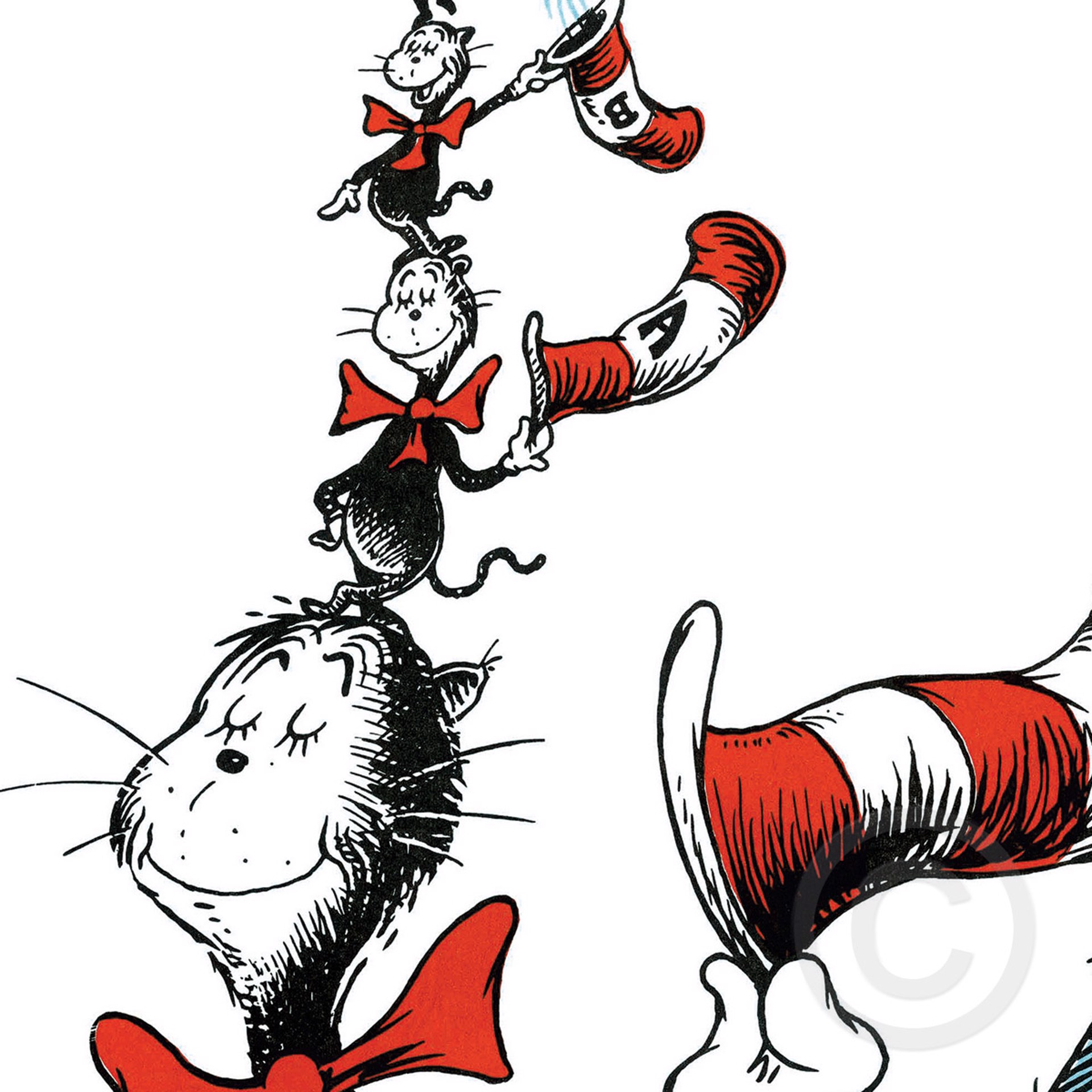 Little Cats B, C And A! by Dr. Seuss