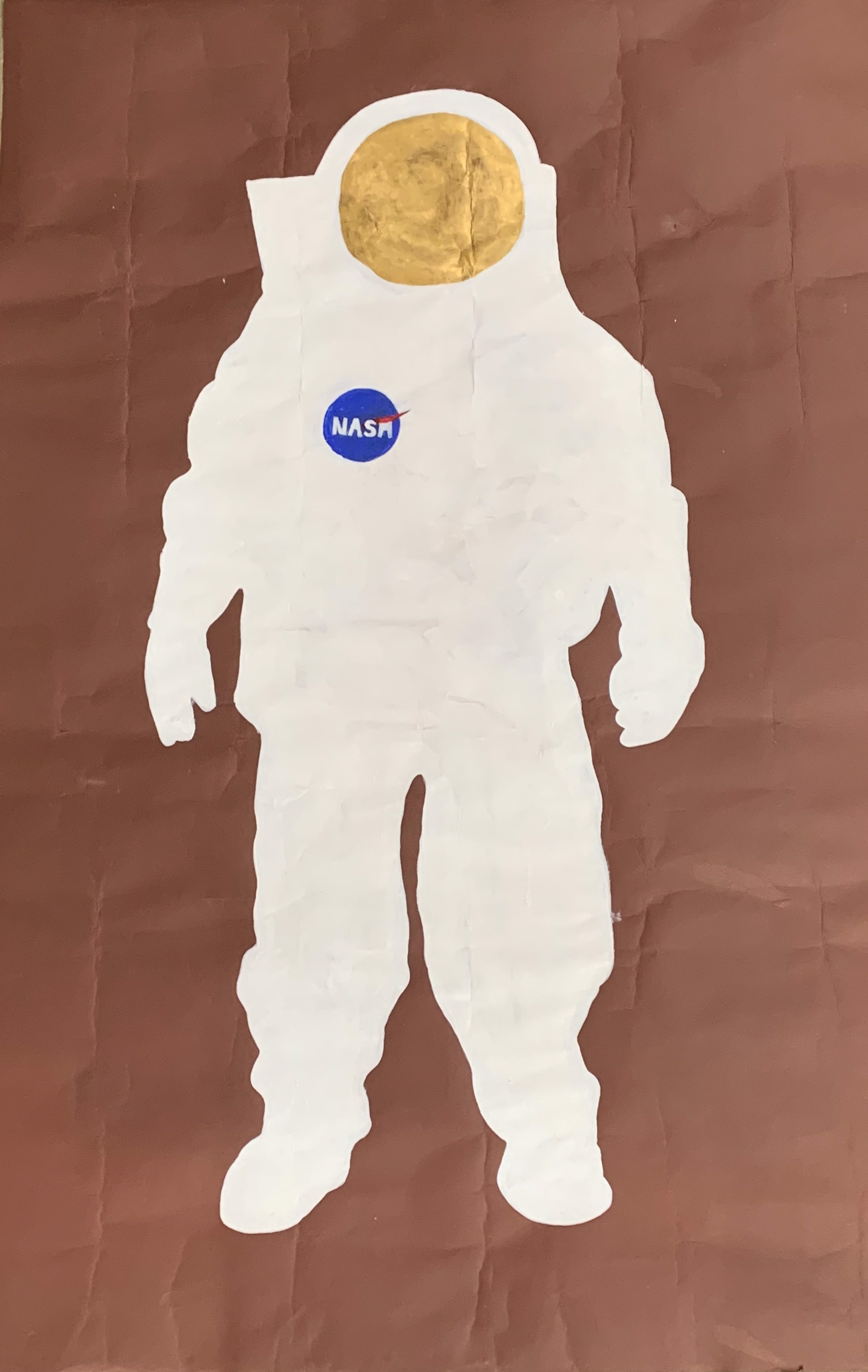 Astronaut Brown (large) by Thomas Ostenberg