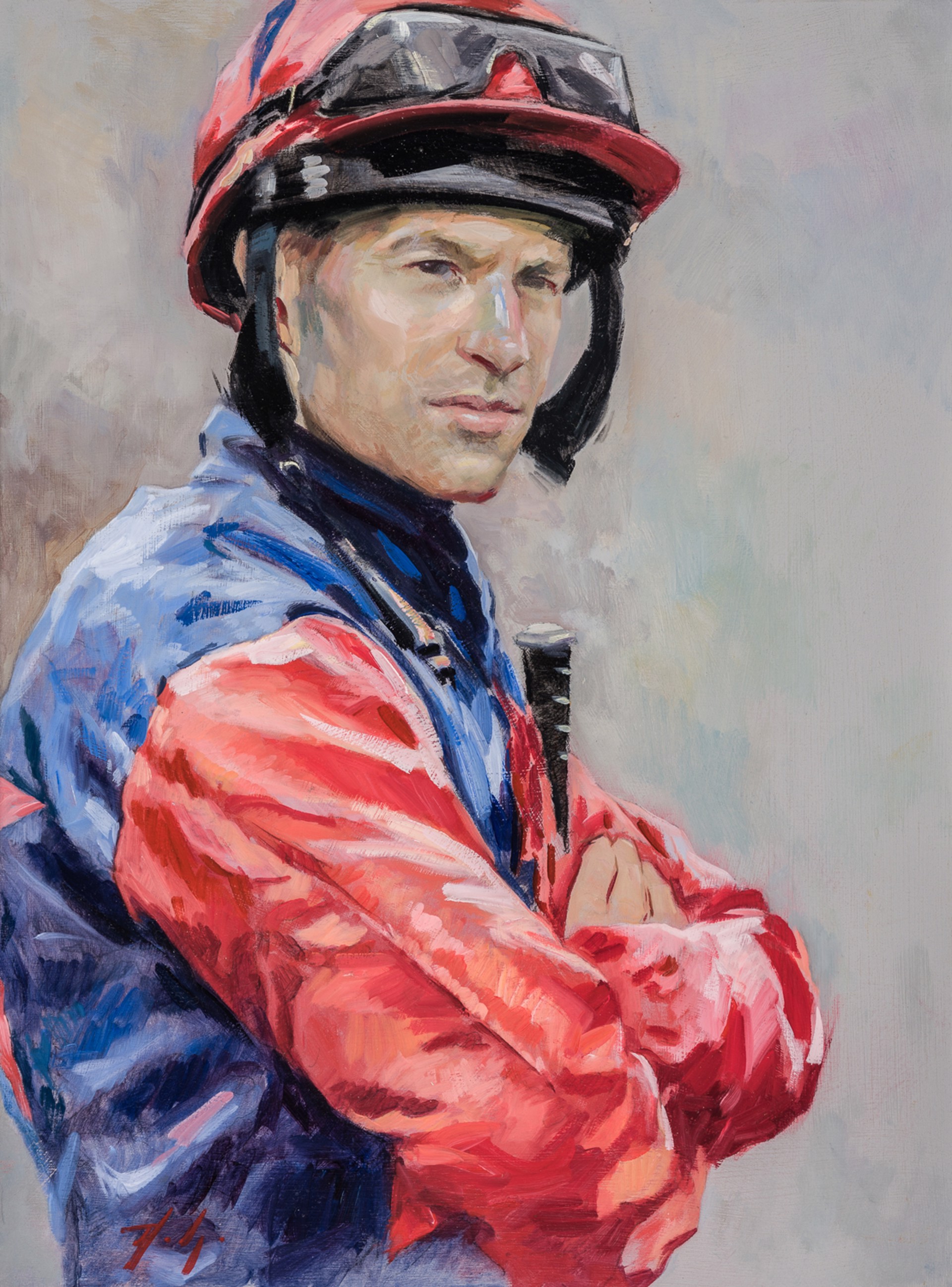 JOCKY STUDY by Marcus Hodge