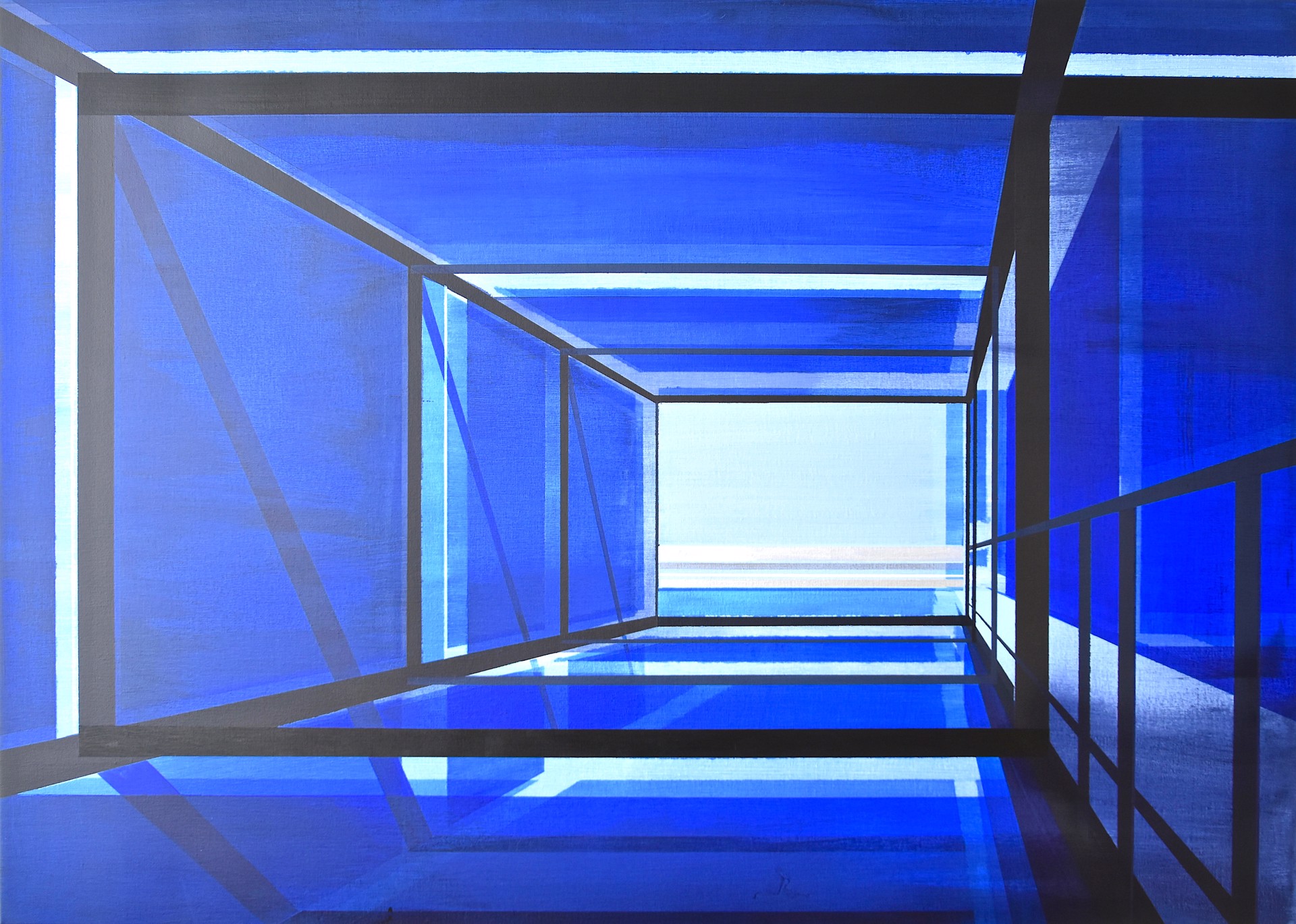 Infinity Blue by Cecile van Hanja