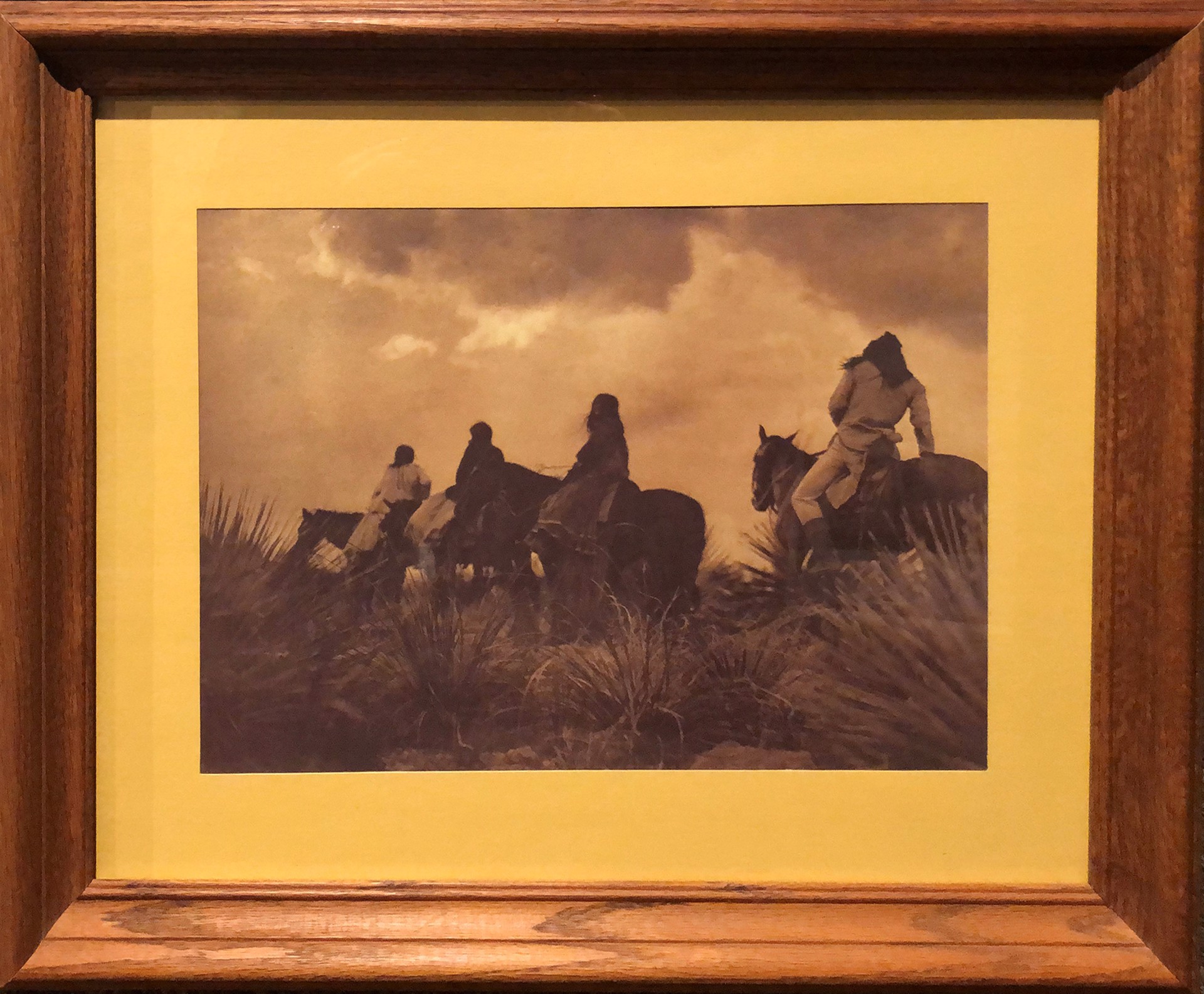 Before the Storm -Apache, 1906 by Edward S Curtis