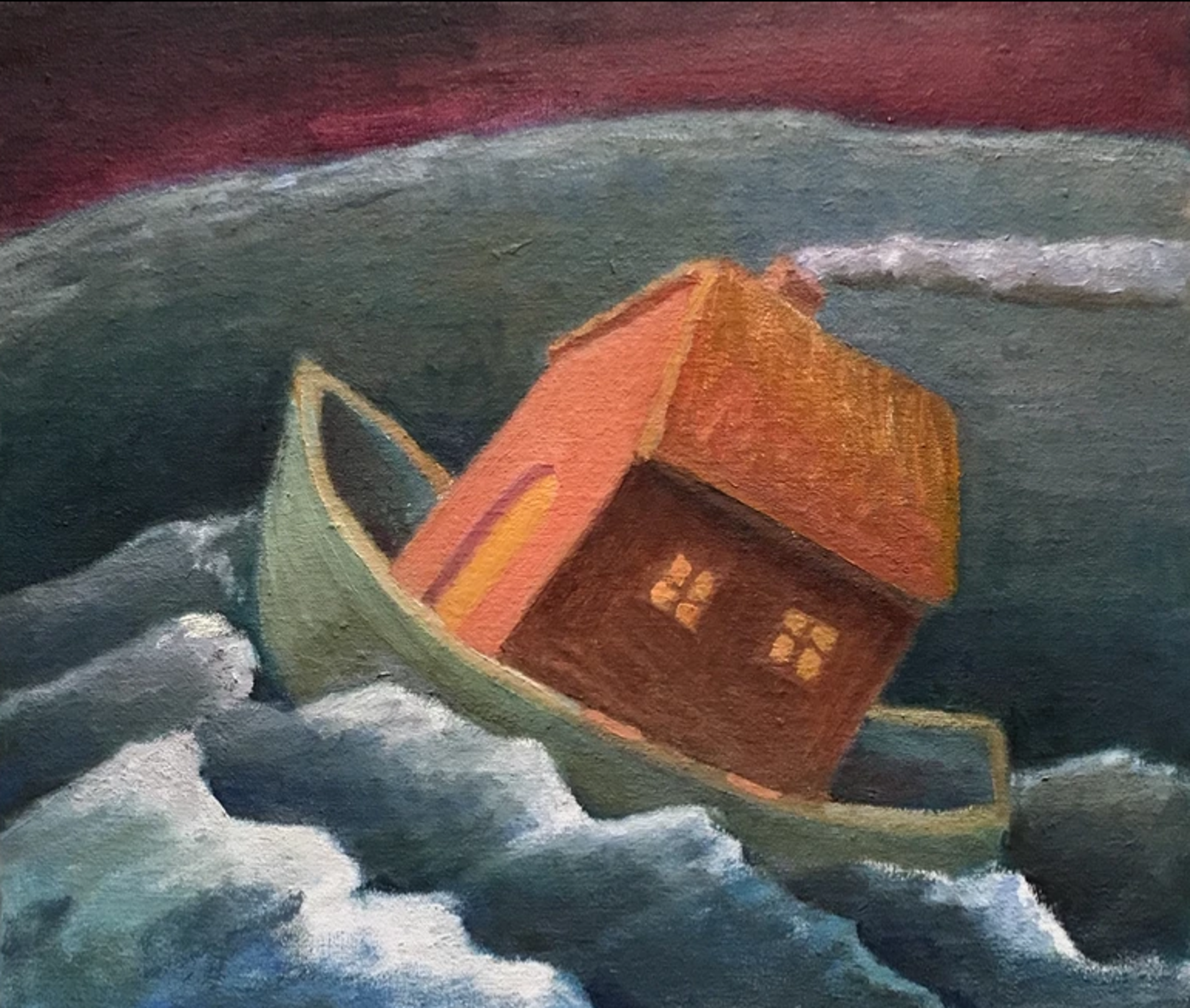 Houseboat by Stephanie Frank Sassoon