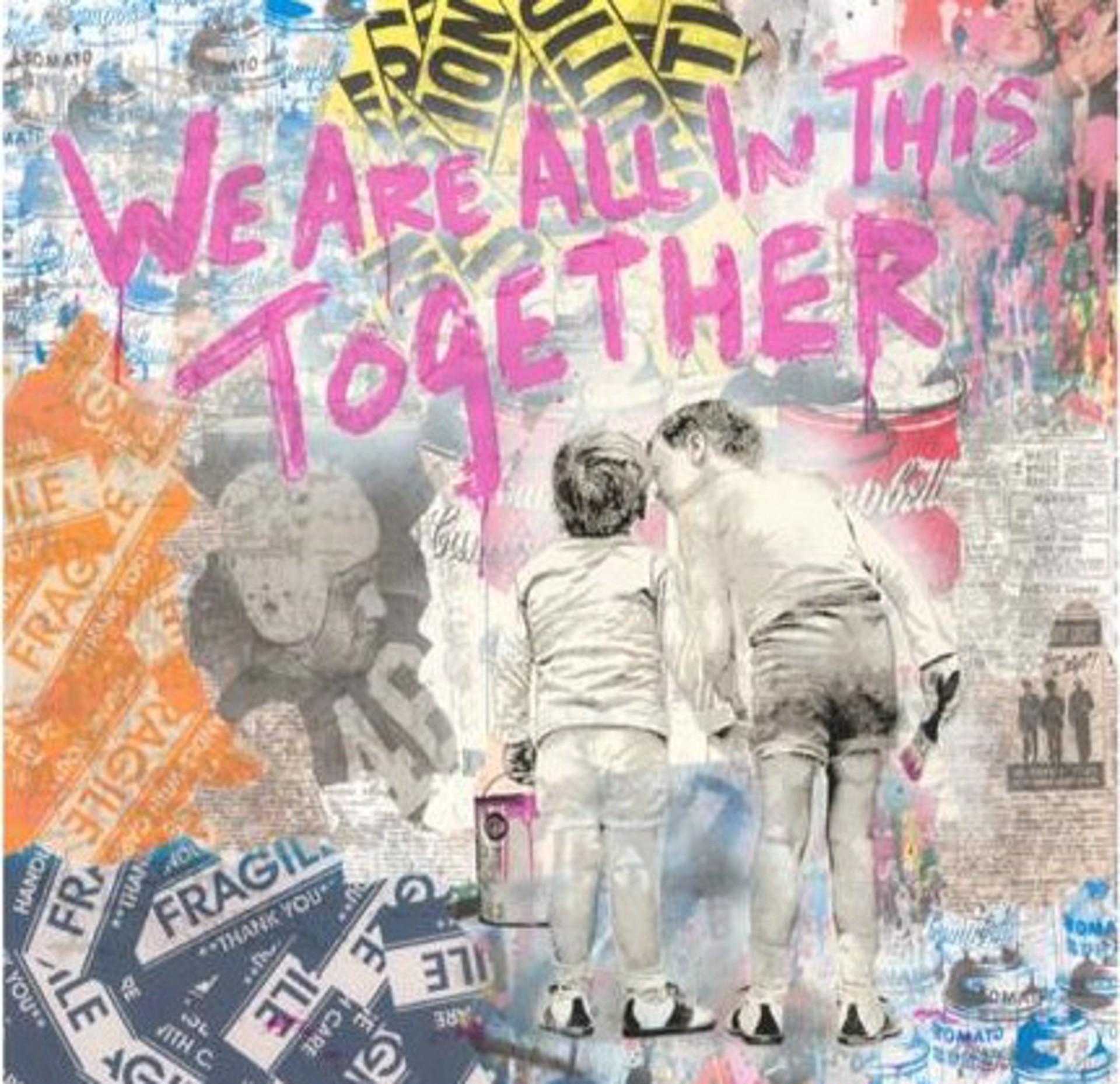 We Are All In This Together by Mr. Brainwash