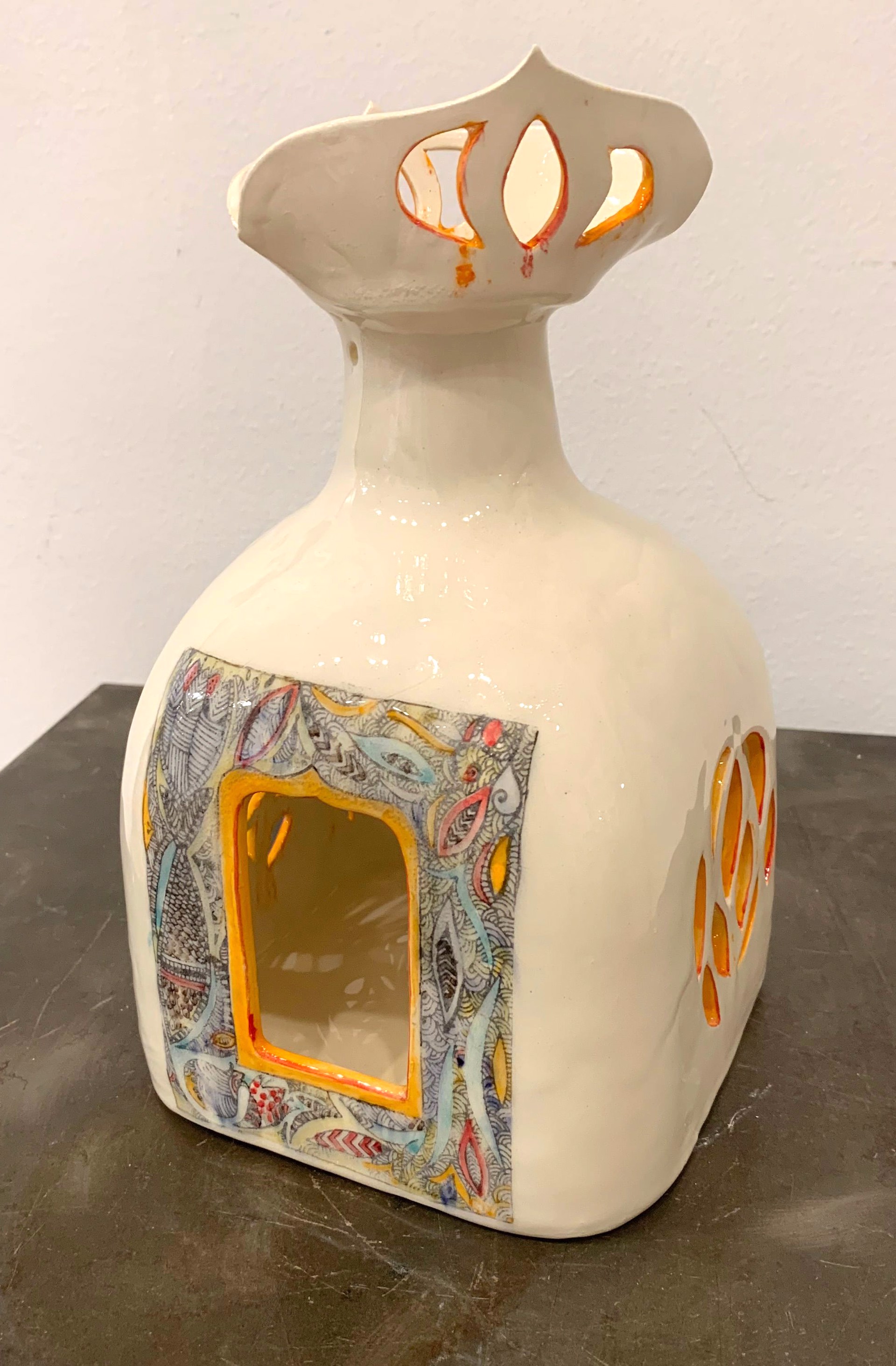 Bottle Lantern Large #3 by Ruchi Gupta