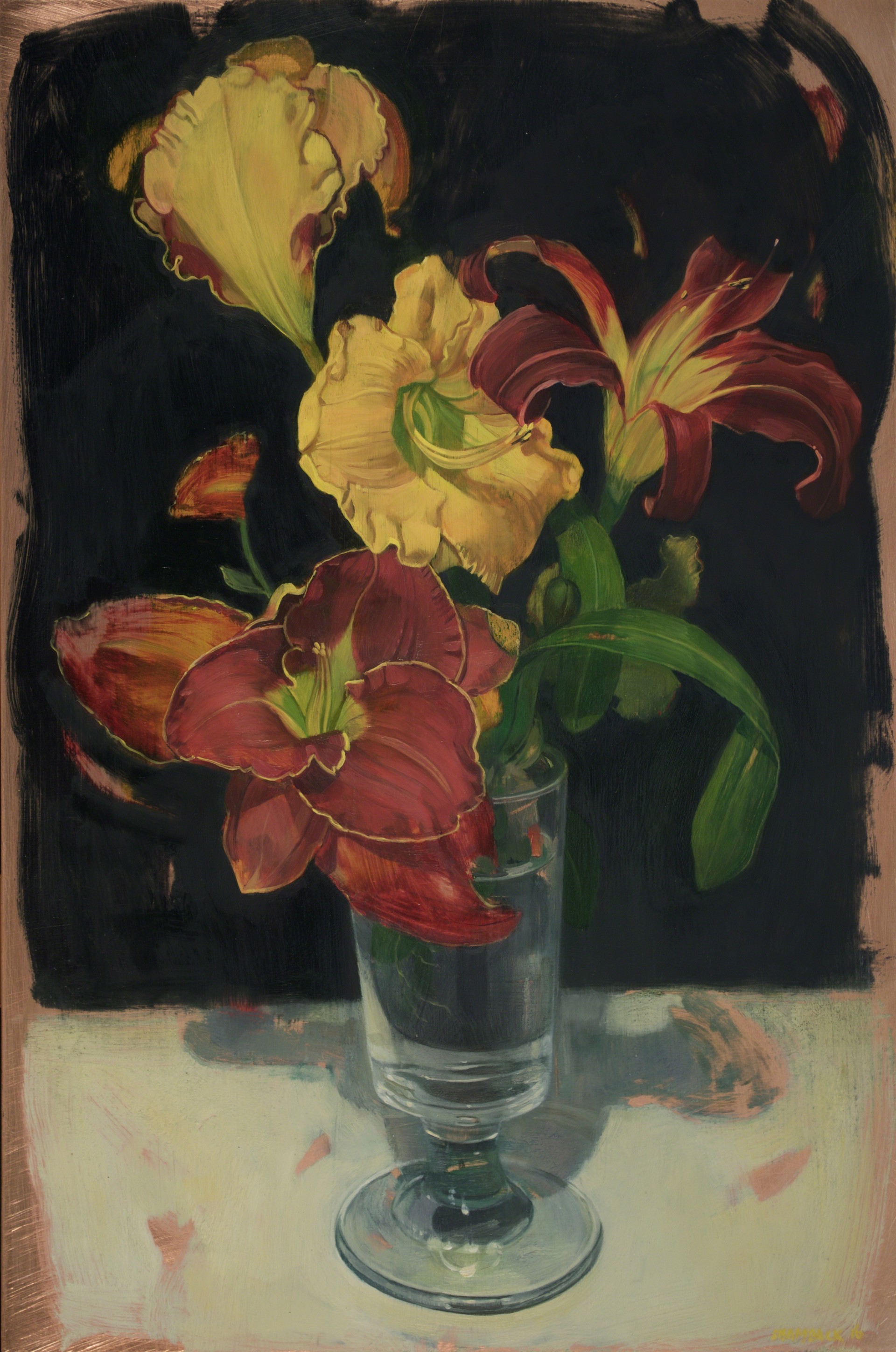 Day Lilies Bouquet by Benjamin J. Shamback