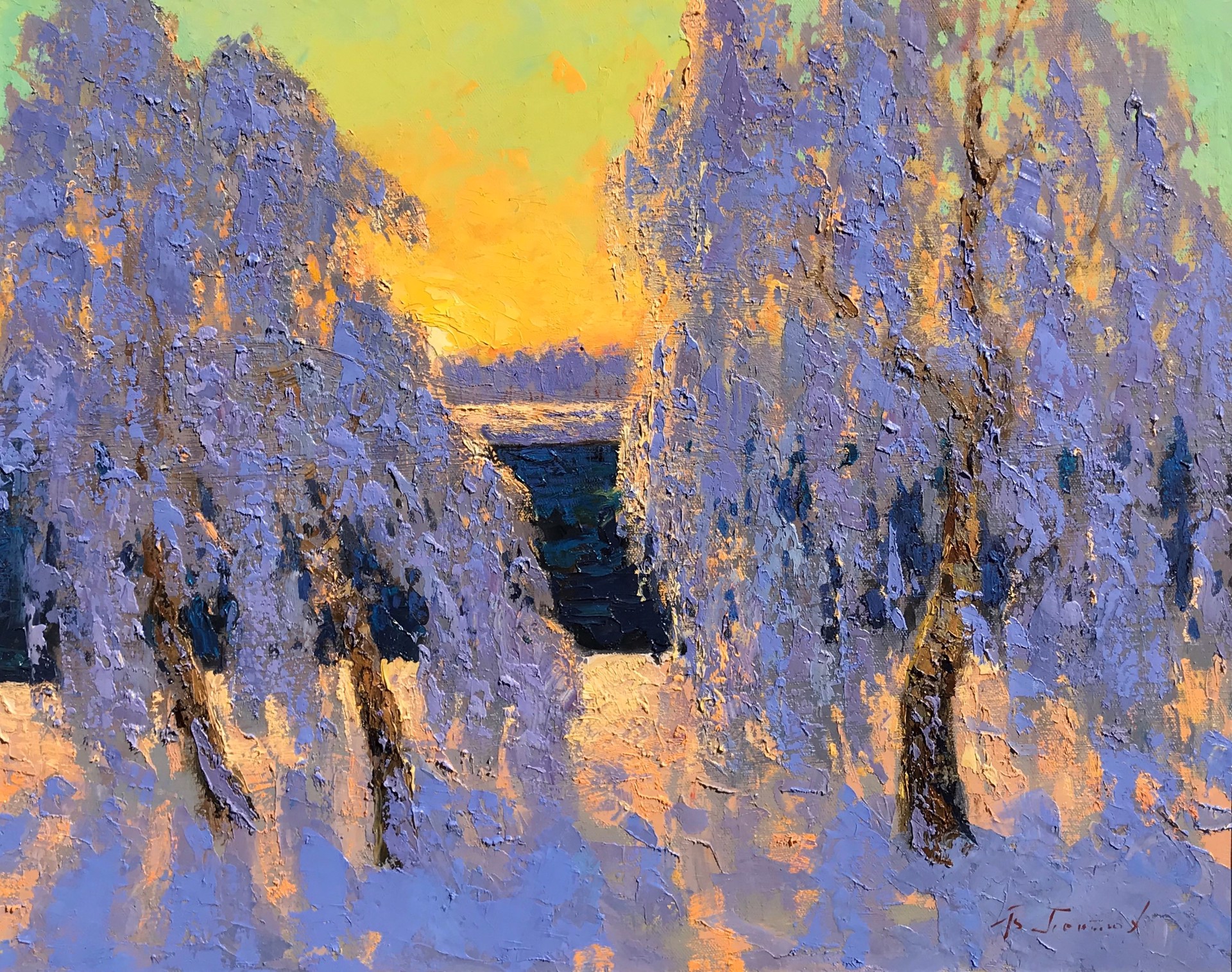 After Snowfall by Vladimir Pentjuh