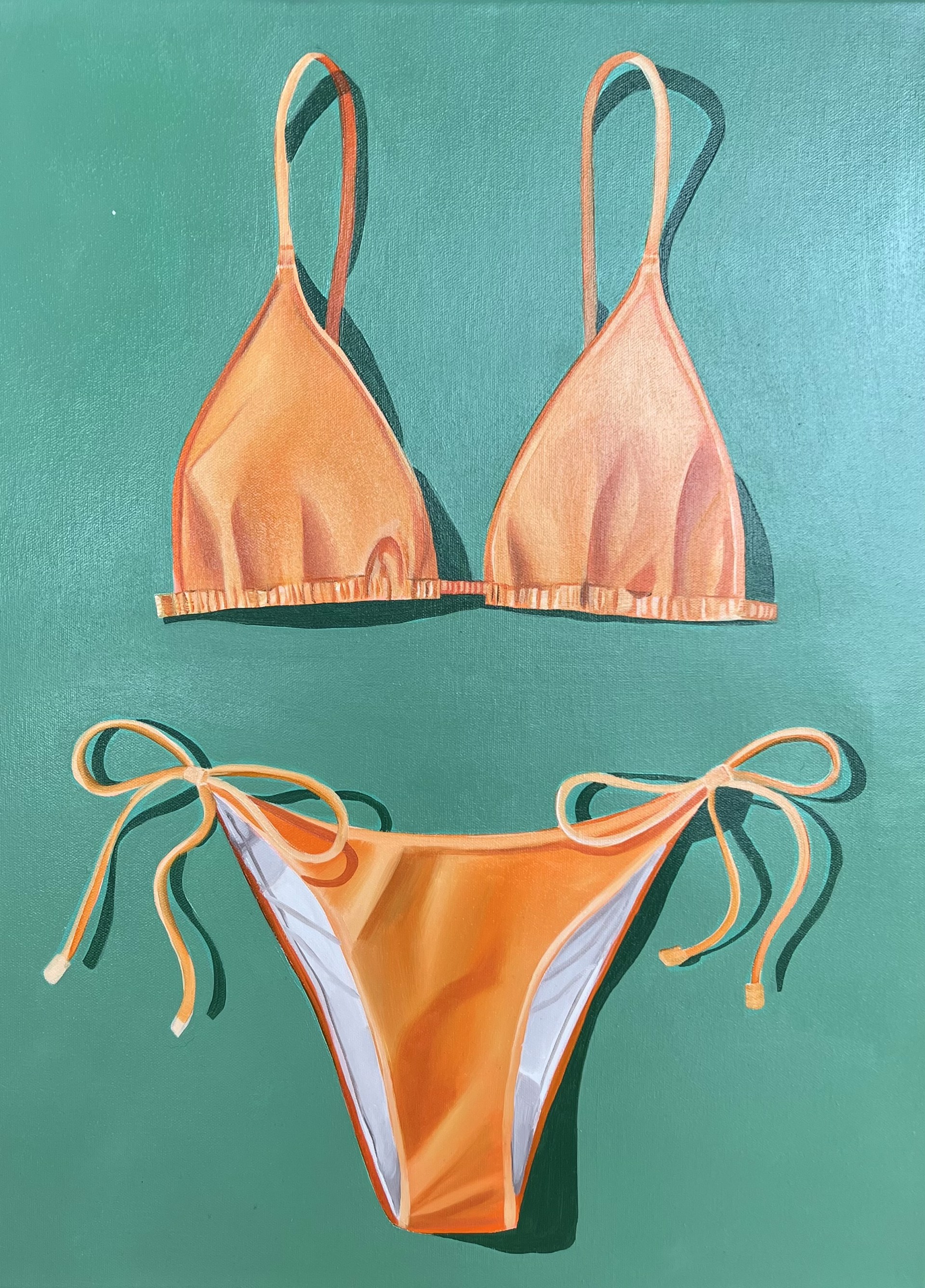 Orange You Glad I Wore My String Bikini by Brooke Lancaster