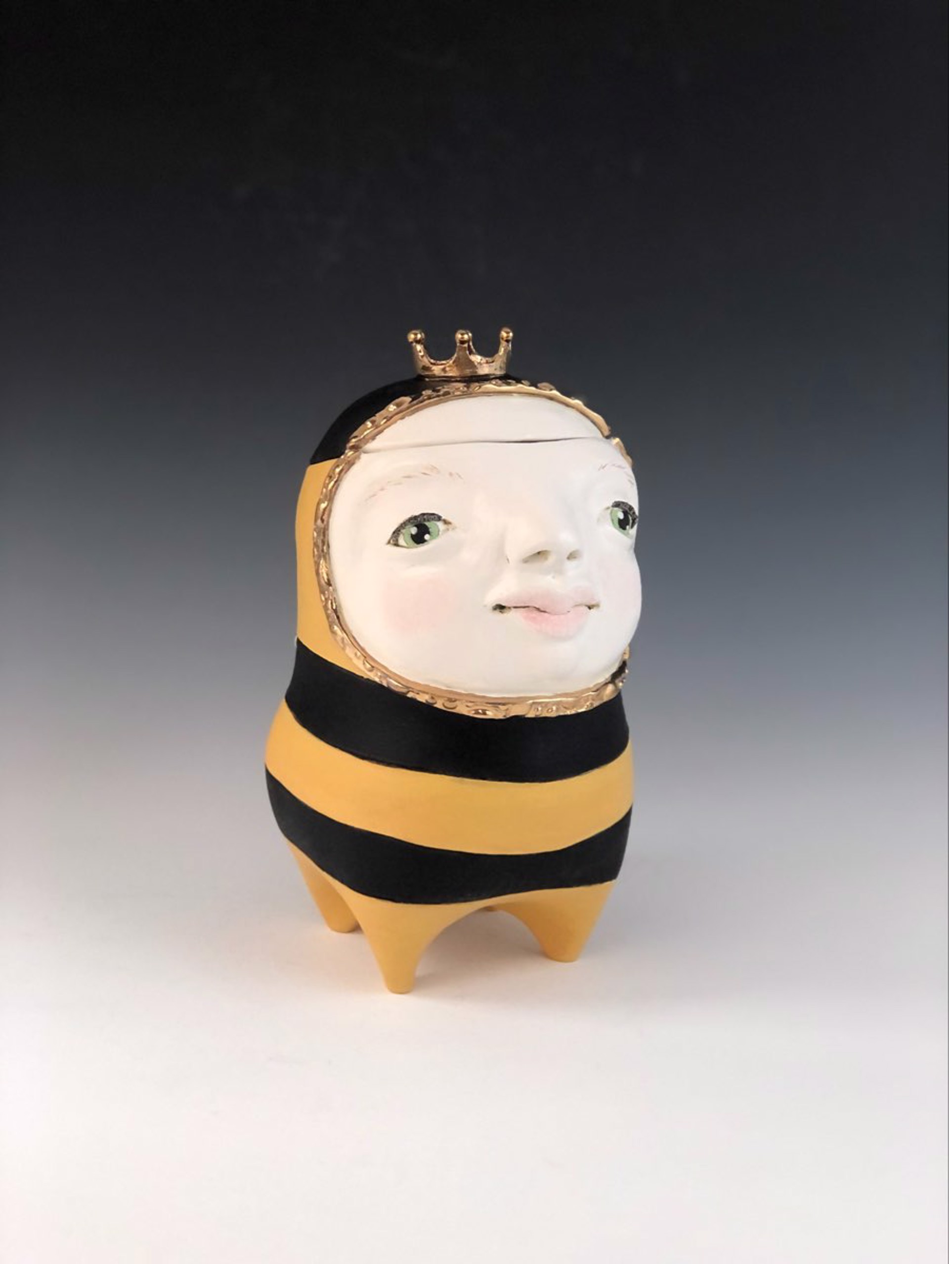 Queen Bee Jar by Lisa Hager