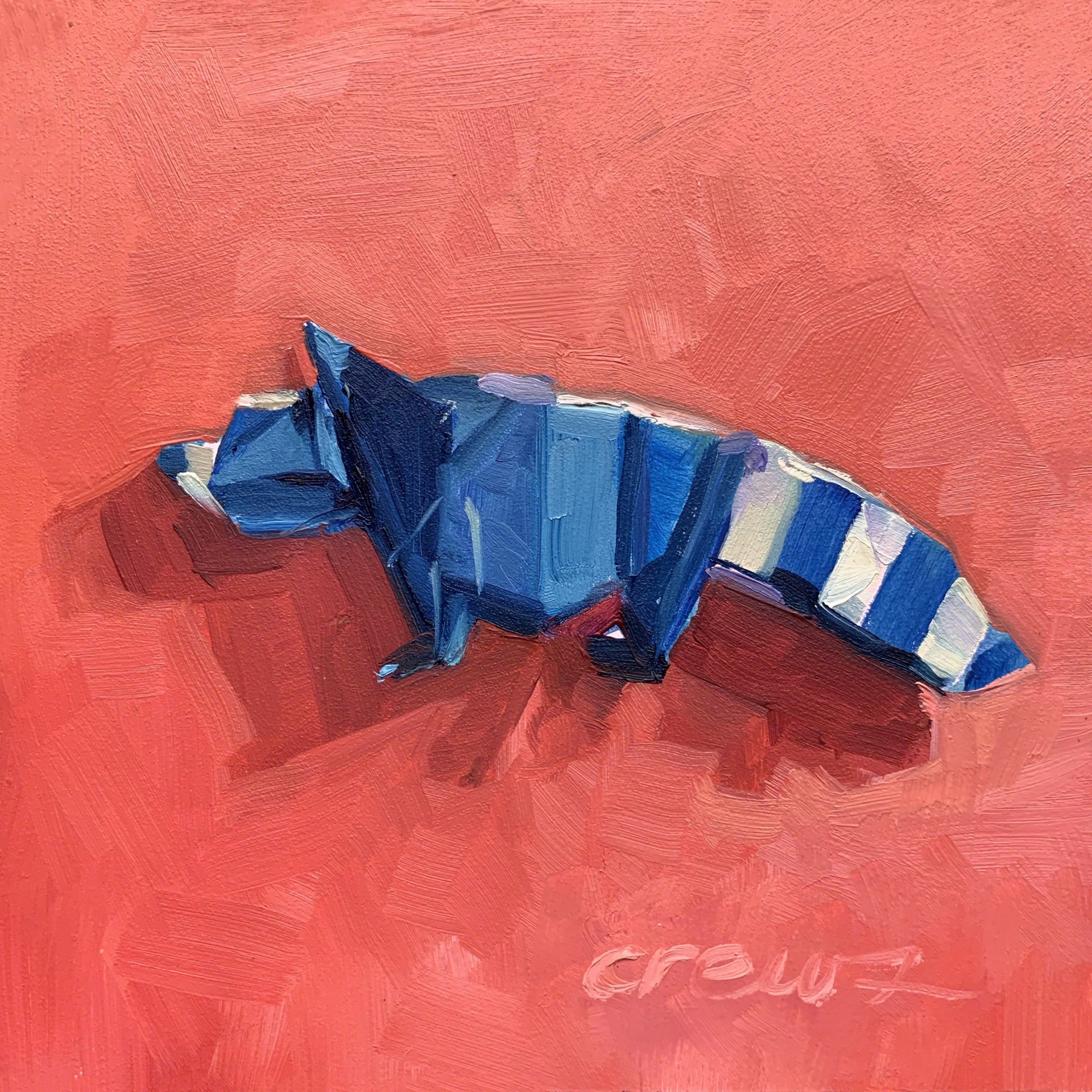 Origami Raccoon by Julie Crews