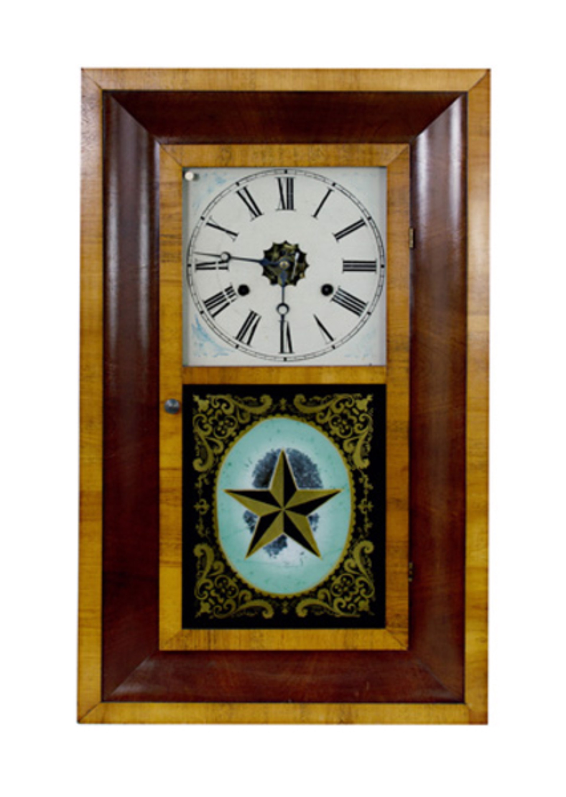 30 Hour Clock. Manuf Jerome & Co.New Haven, CT by Jerome & Co. American David Gallery