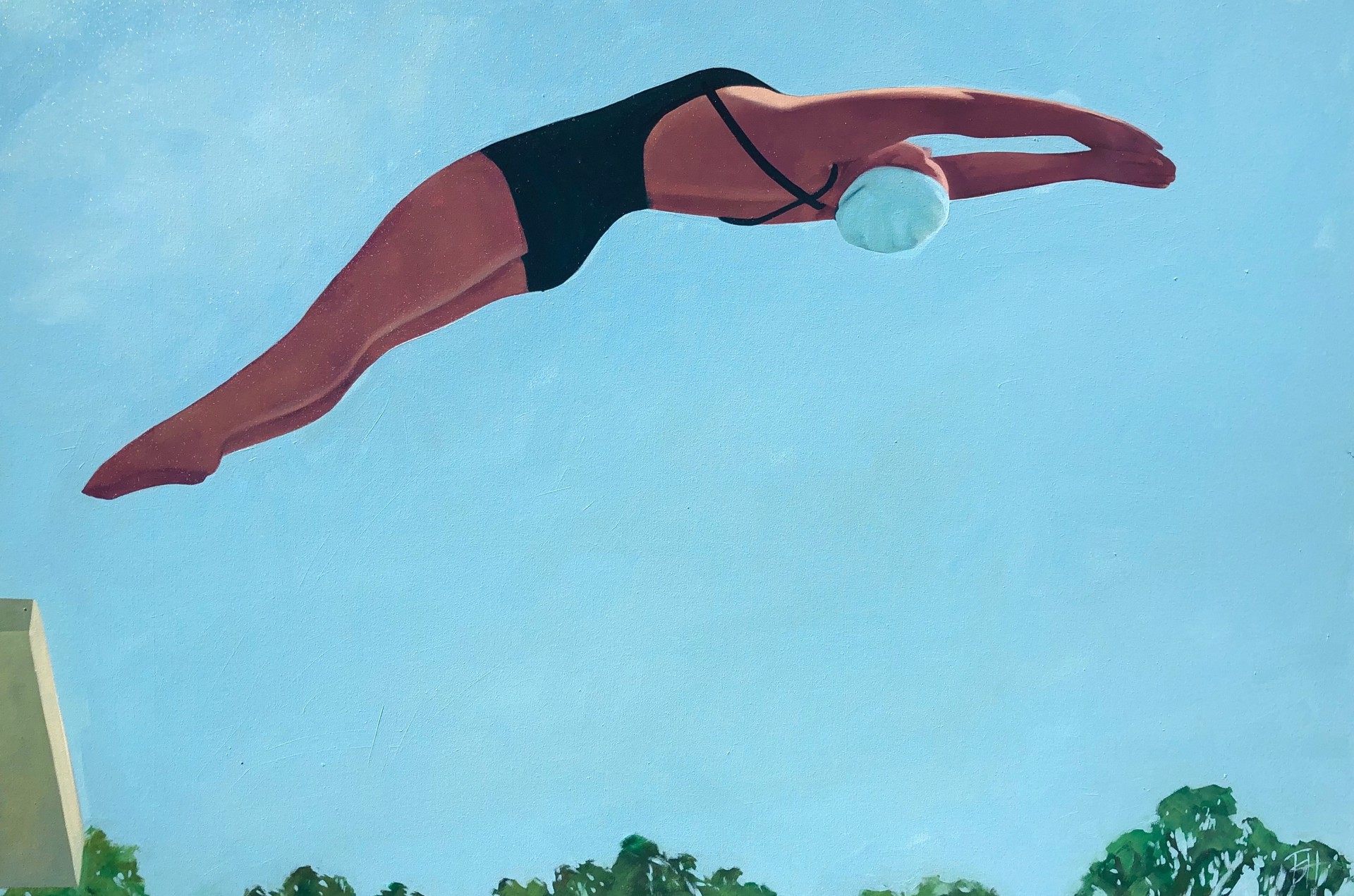 Above the Trees by Tracey Sylvester Harris