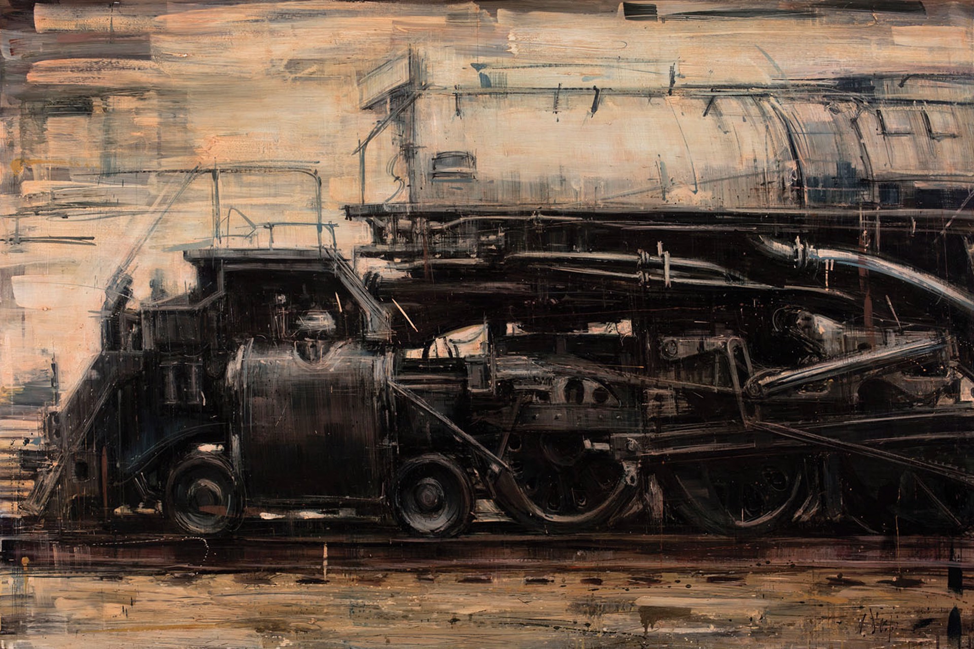 S Locomotive by Valerio D’Ospina