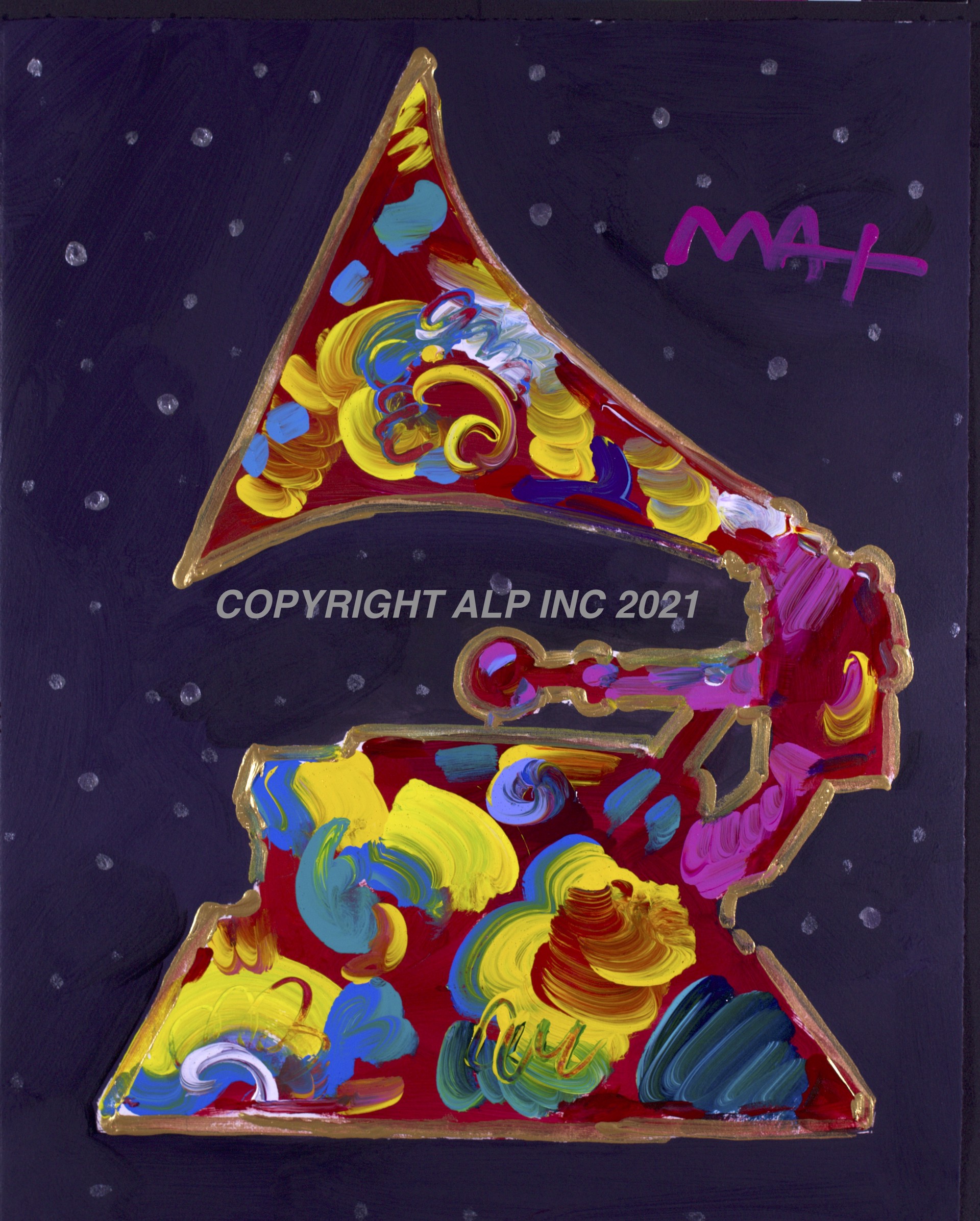 Grammy 1991 by Peter Max