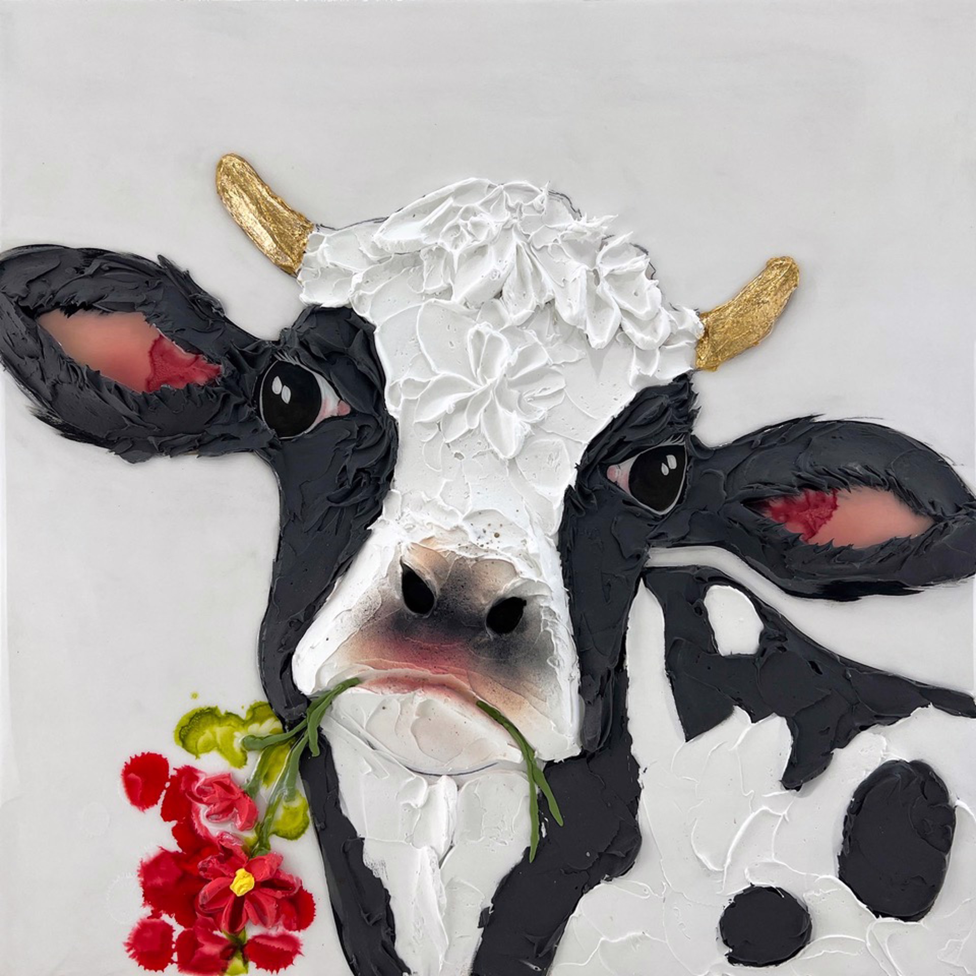 A Cow Dreaming by Nicoletta Belletti
