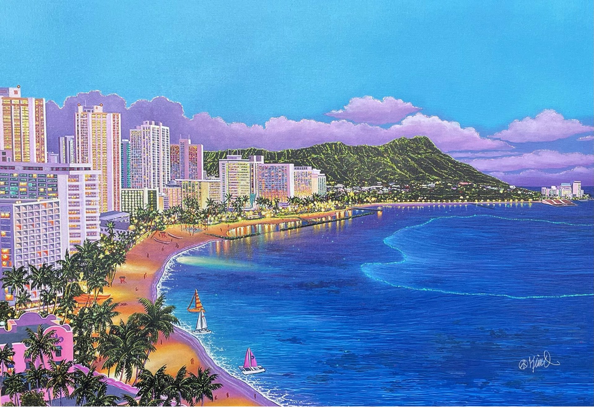 Waikiki Rendezvous by Kimo