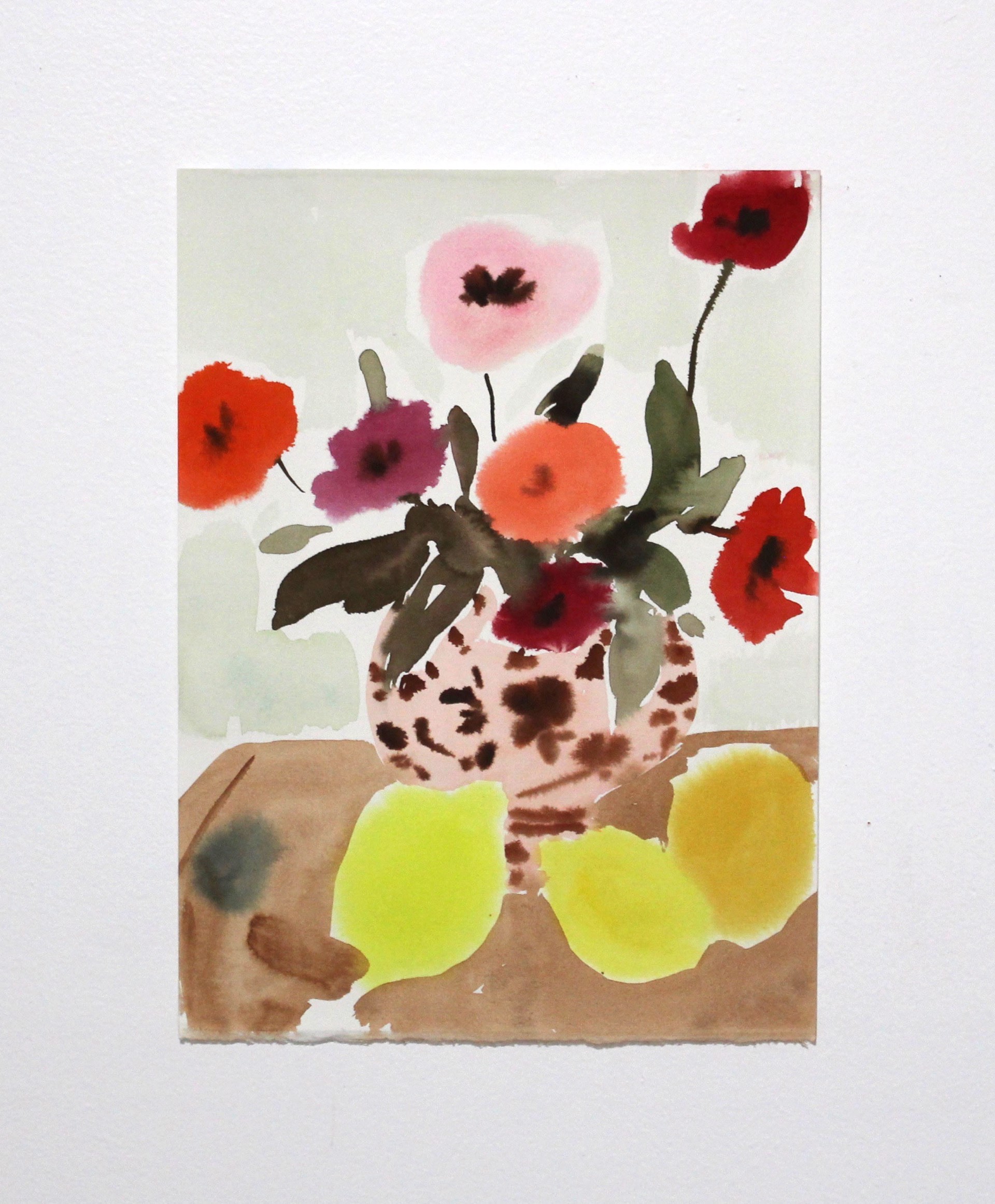 Poppies with Lemons by Kayla Plosz Antiel