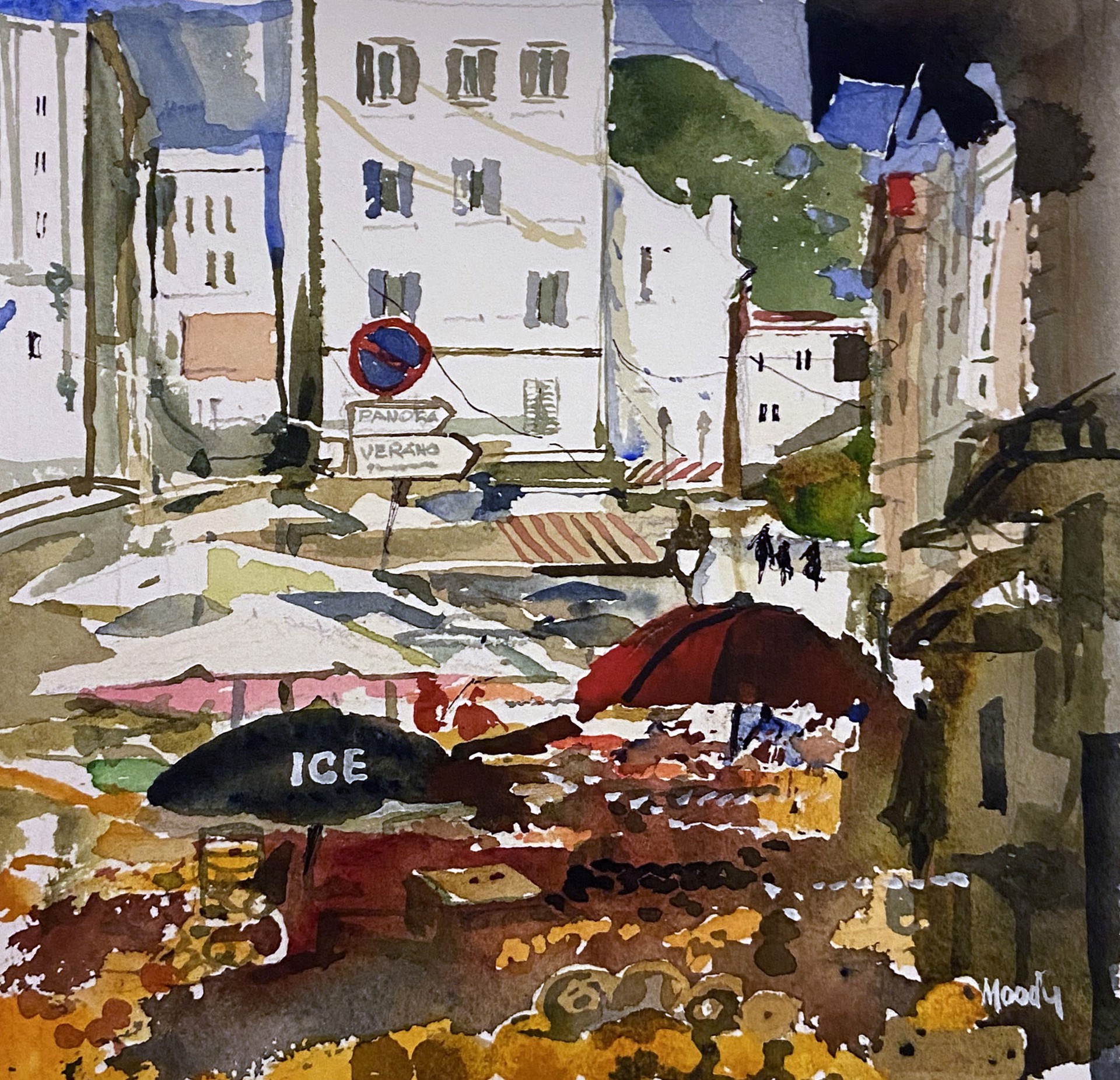 Aix-en-Provence Market by Bob Moody
