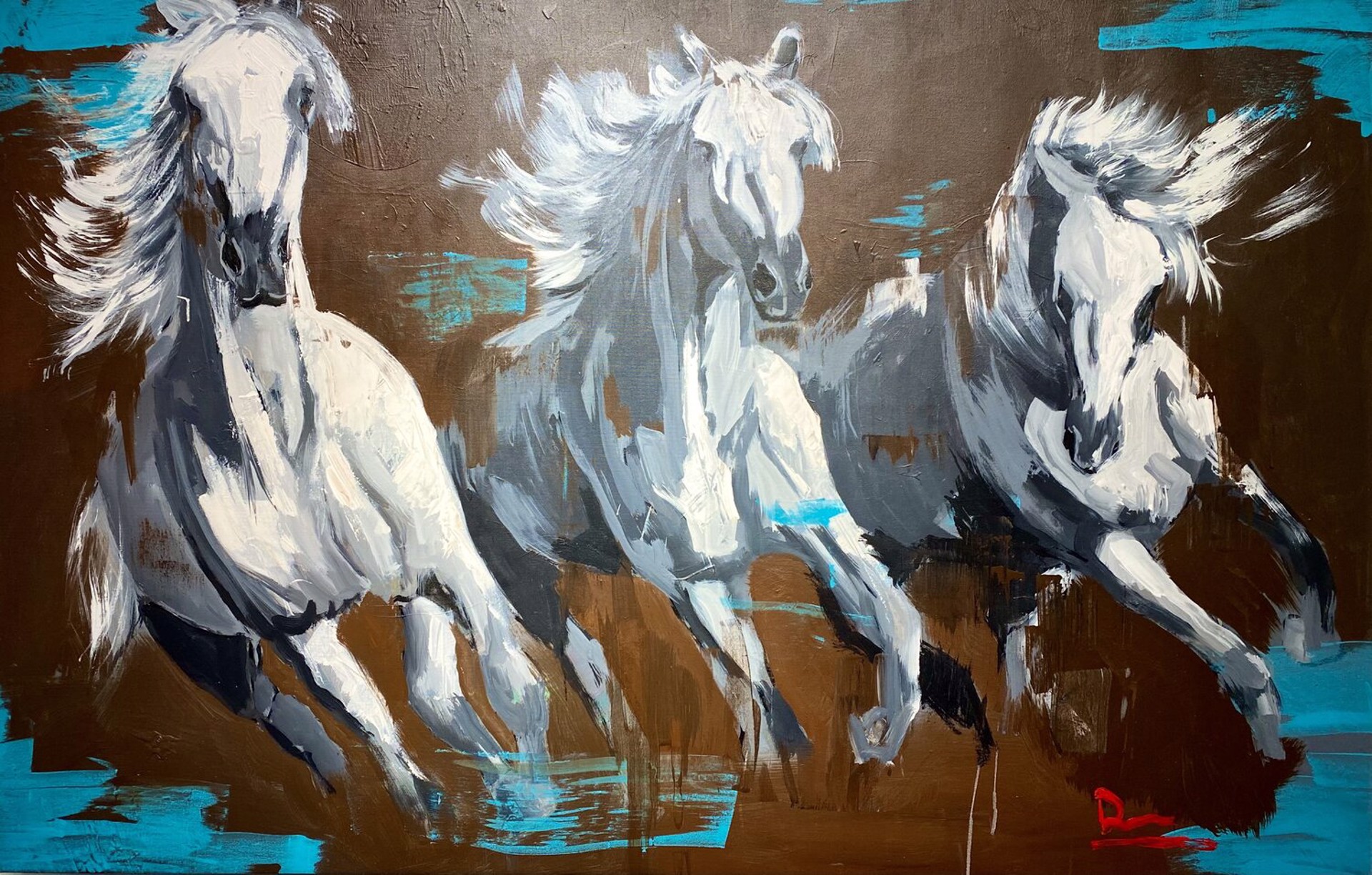 White Horses by Dominic Mattioli