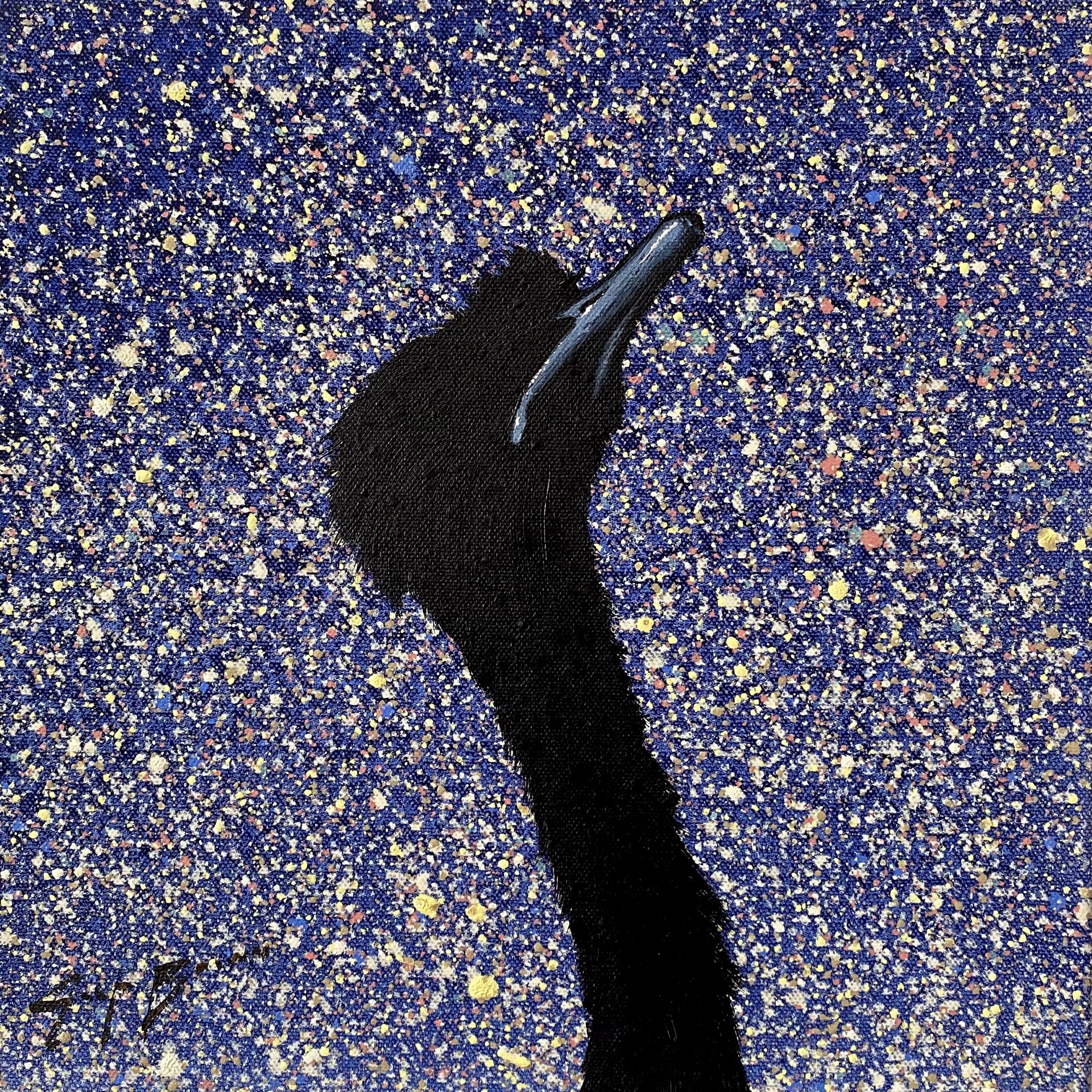 Untitled Ostrich I by Josh Brown