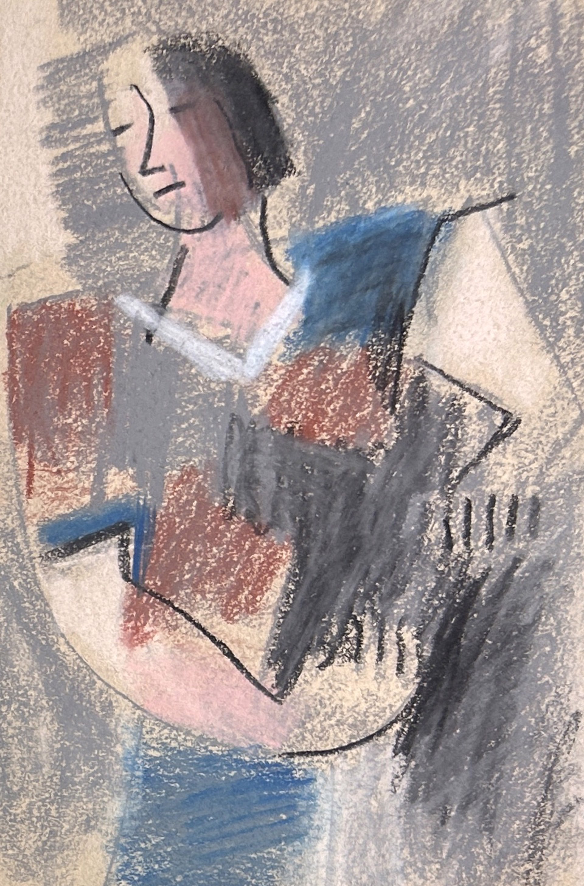 Woman Holding by Karl Knaths