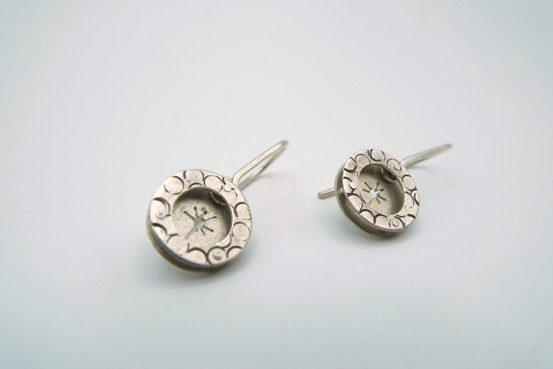 Sterling Silver Earrings by Erica Schlueter