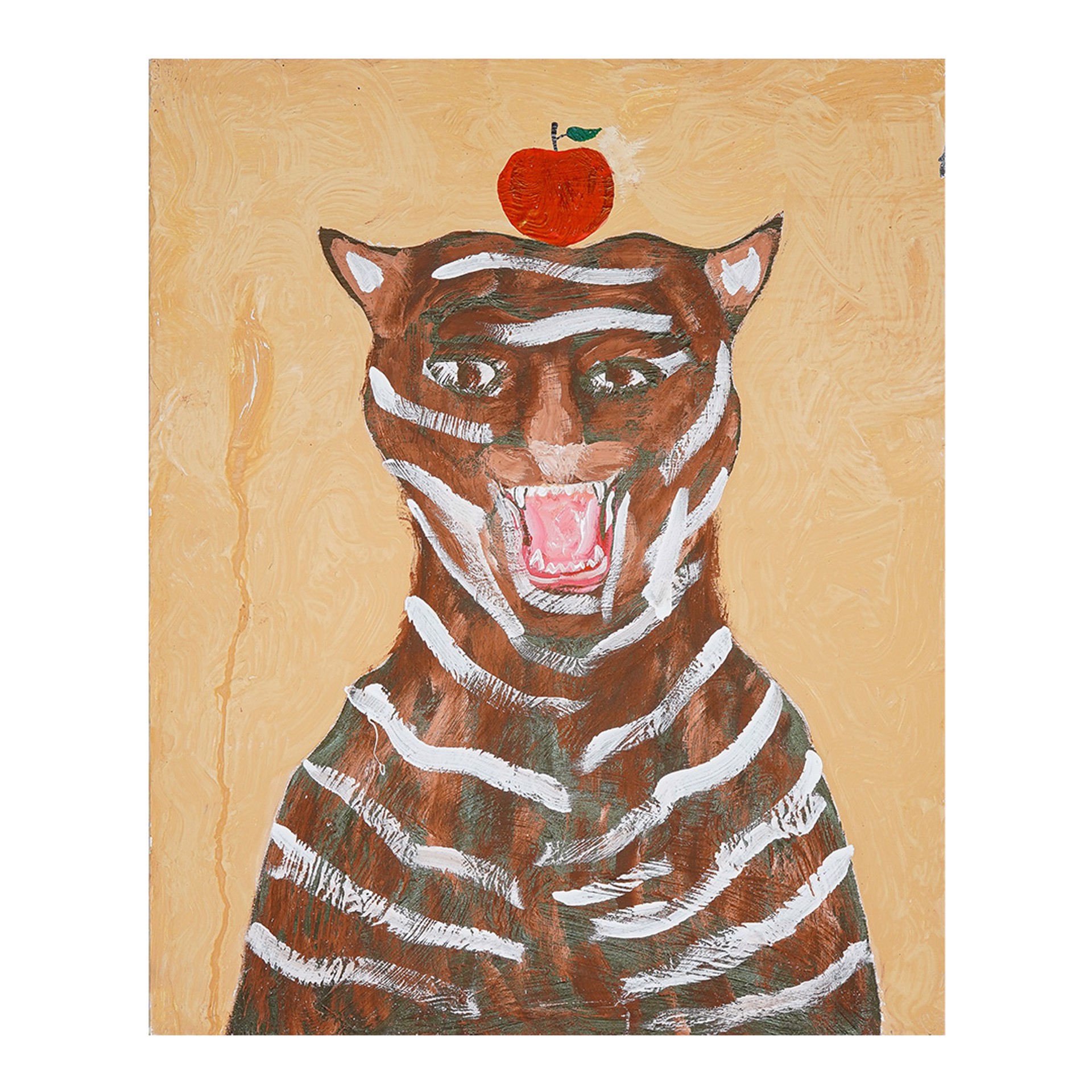 Tiger Sings Apple by Riz Riz Rizz
