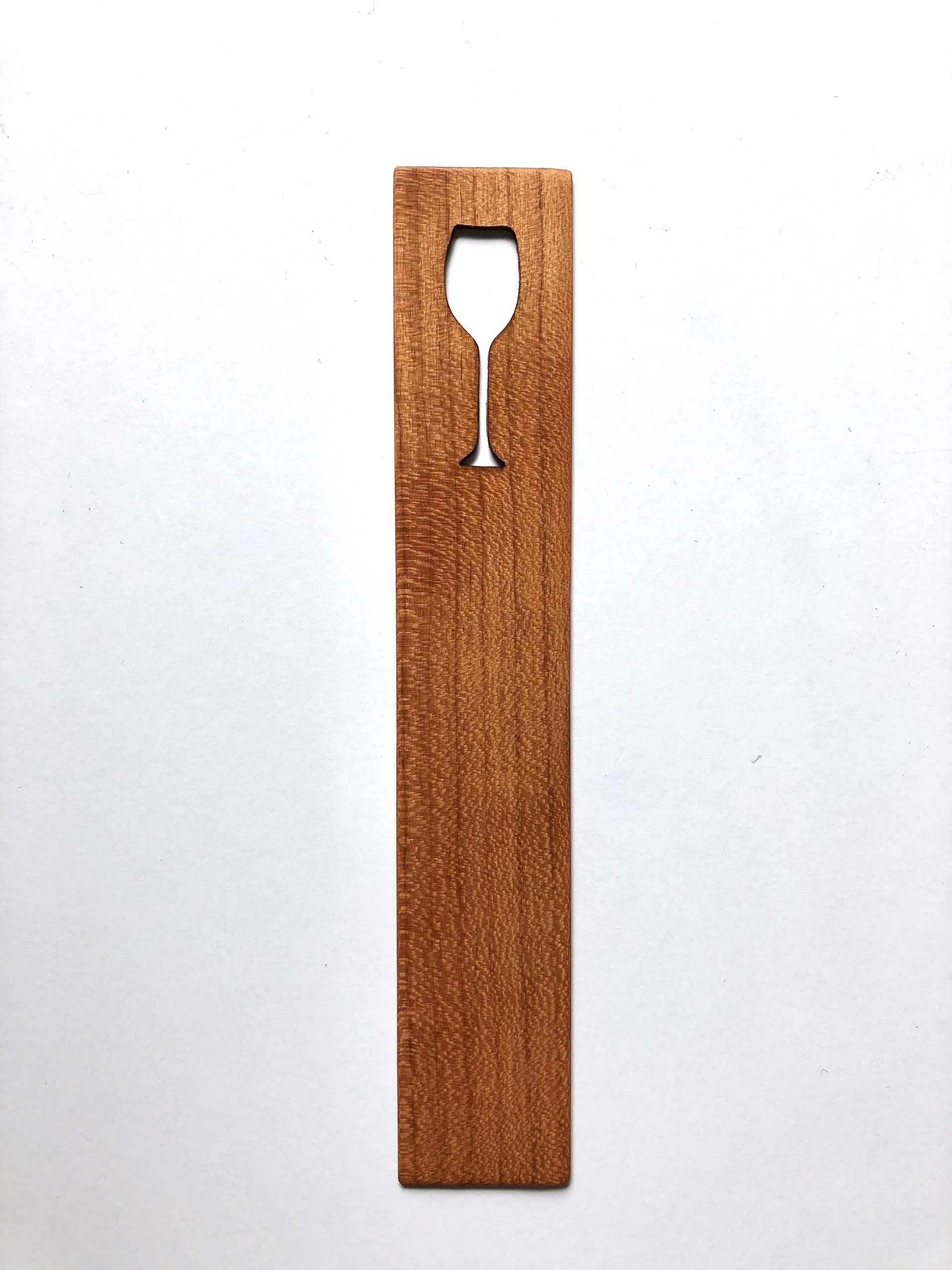 Wine Glass Bookmark by Wood Wizard