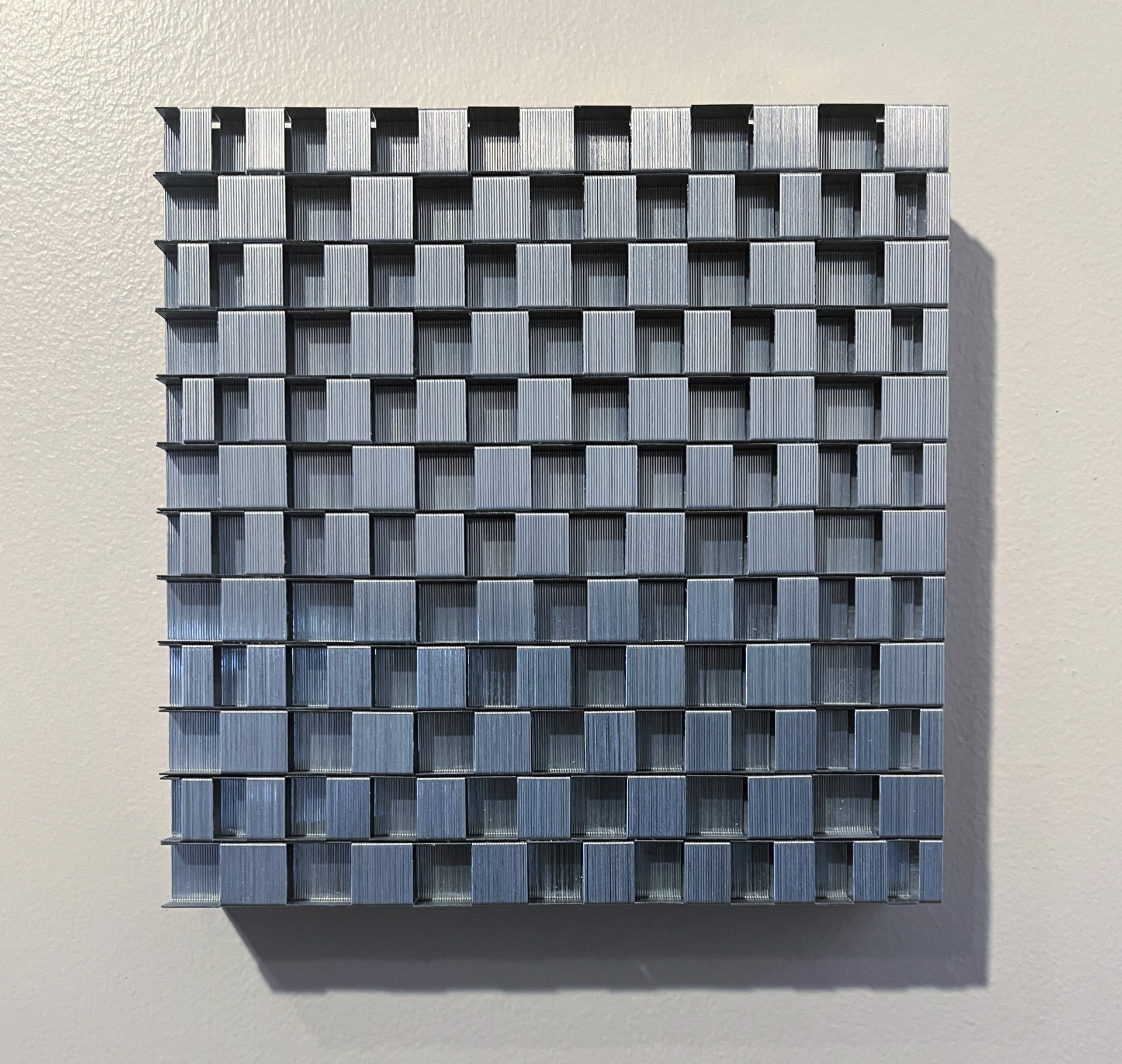 Checkerboard Variation 6x6 No. 9 by Evan Stoler