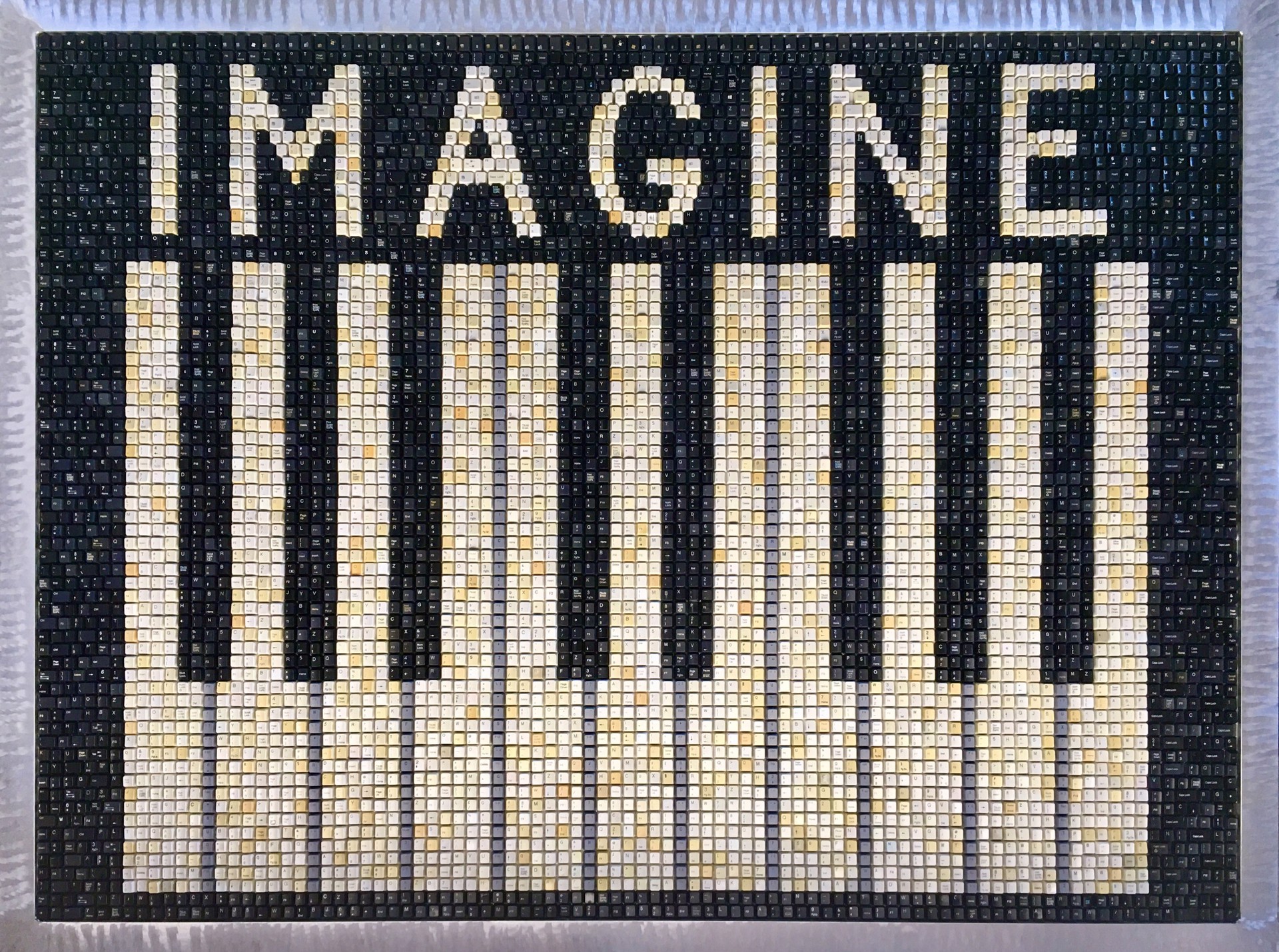 Imagine Piano Keys by Doug Powell