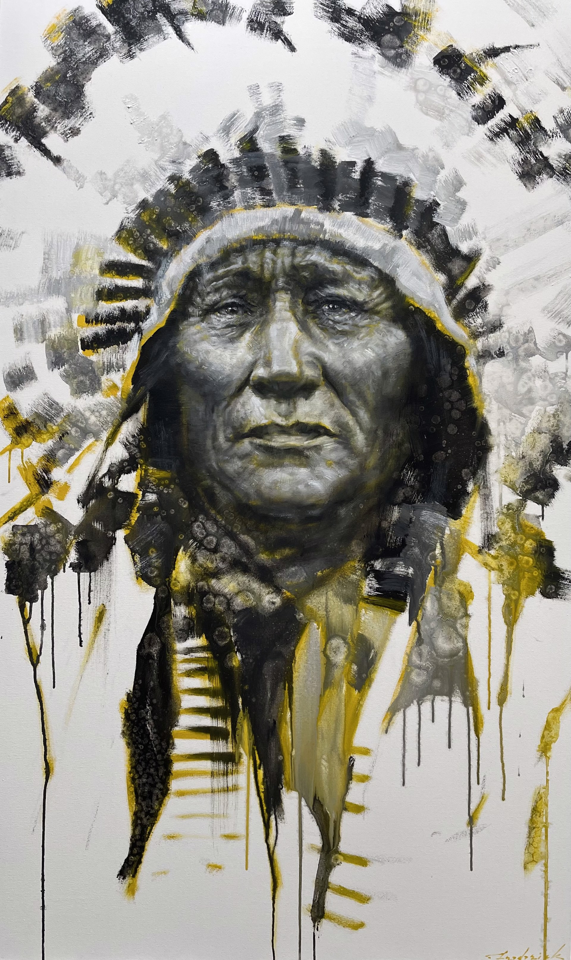 CHIEF IRON SHELL by David Frederick Riley
