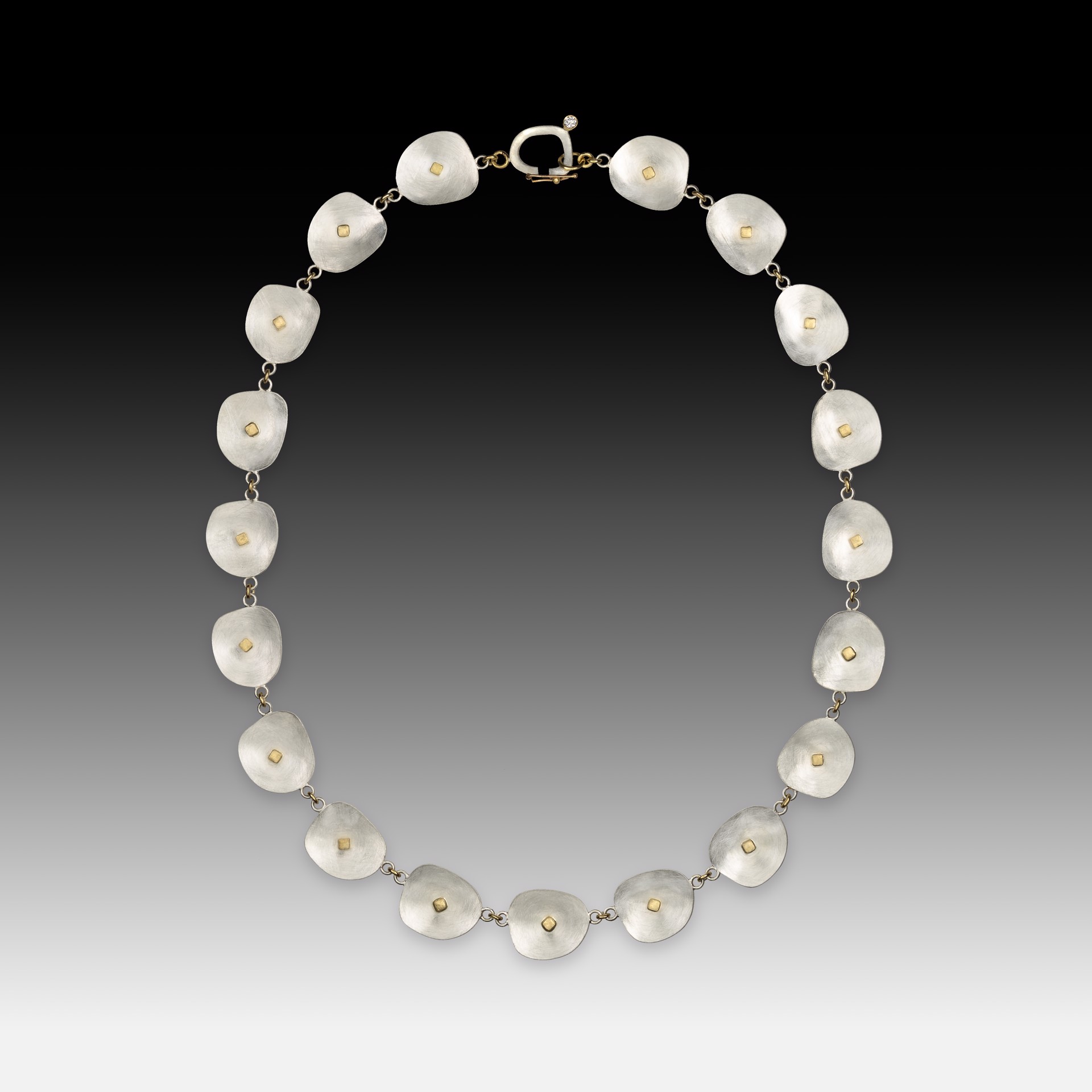 Petite Modern Cloud Necklace by Amerinda Alpern