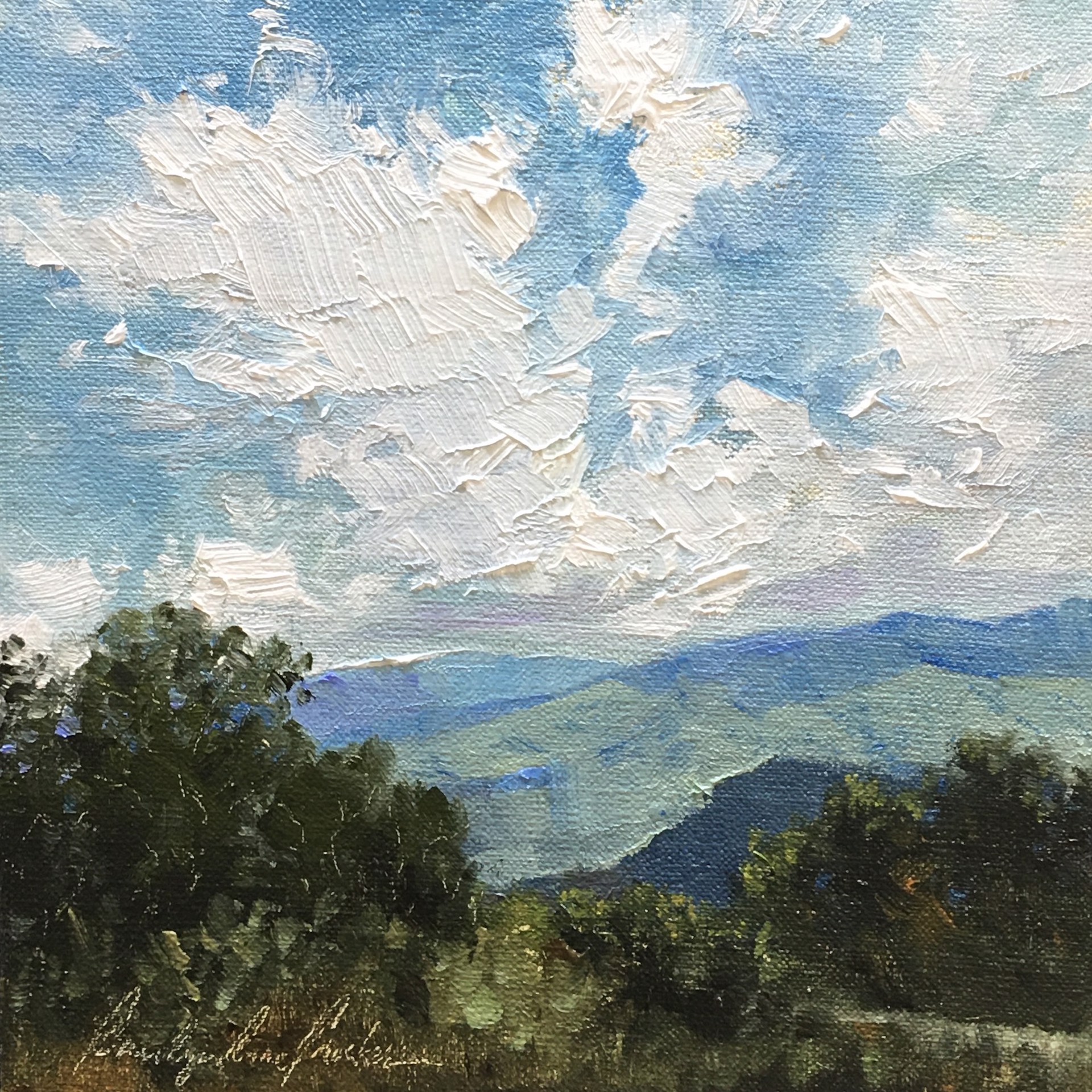 Blue Ridge Sky by Carolyn Crocker-Rue
