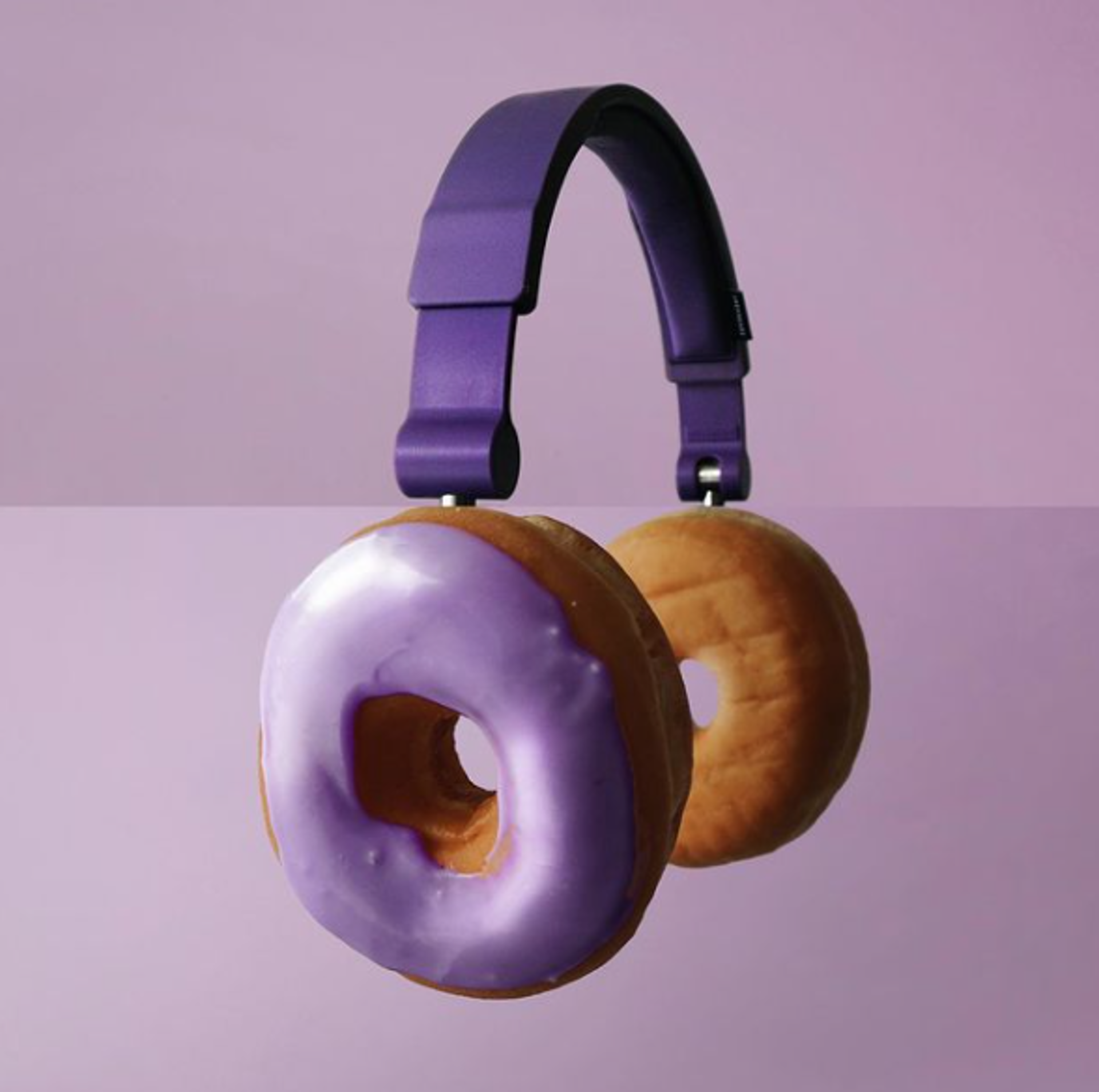 Donut + Headphones by Stephen McMennamy