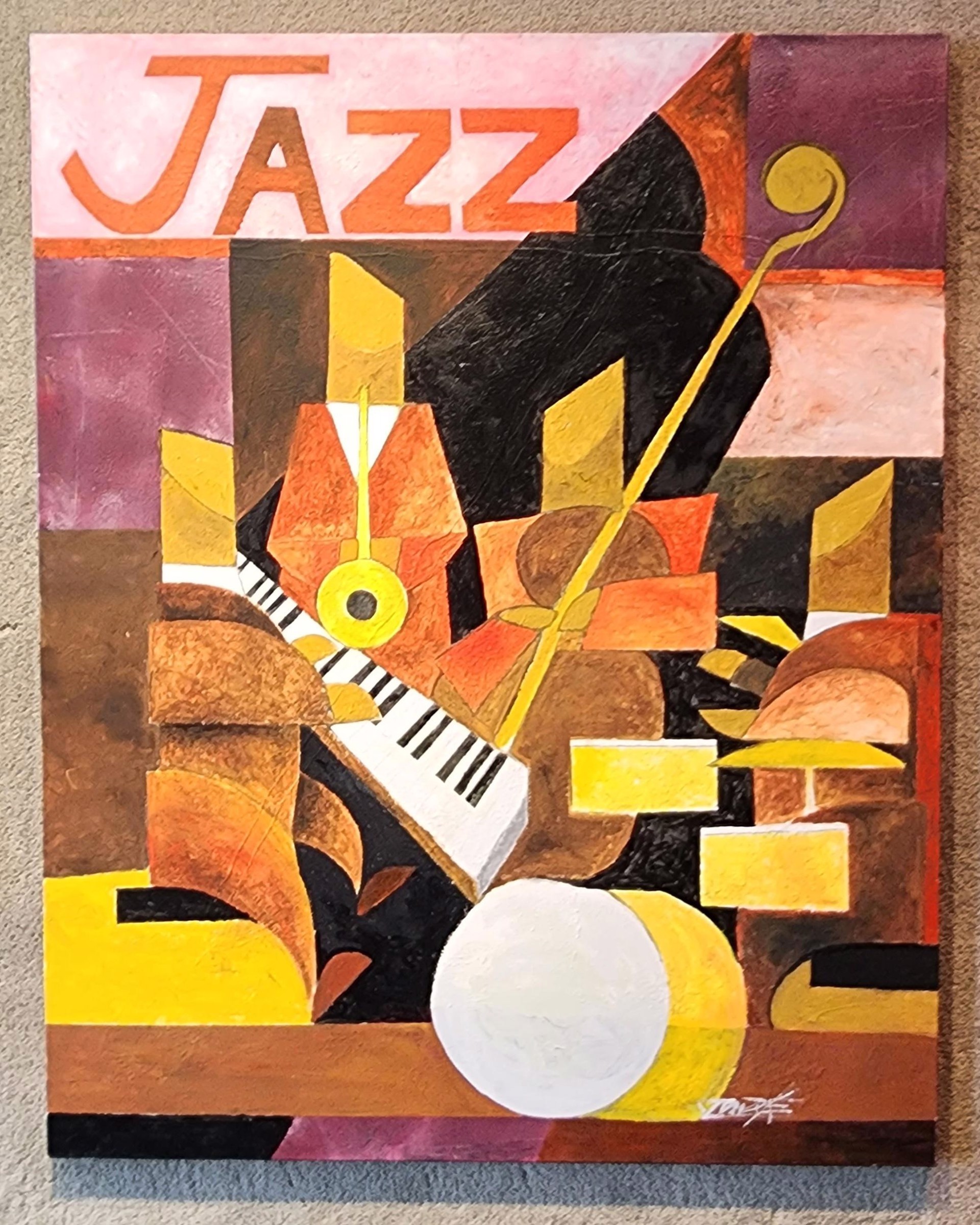 The Four Jazz Musicians by Julian Van Dyke