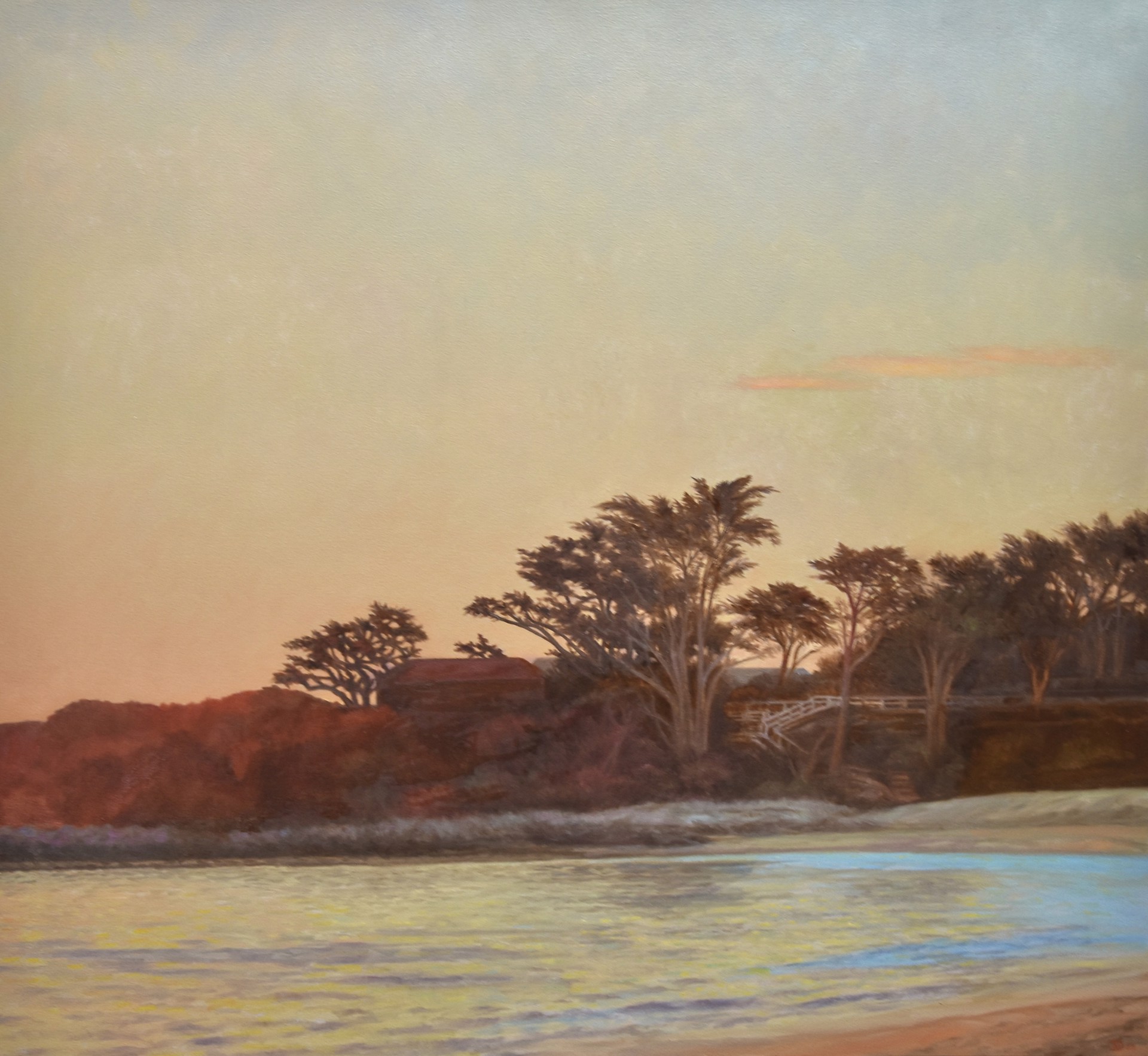 Carmel Evening by Willard Dixon