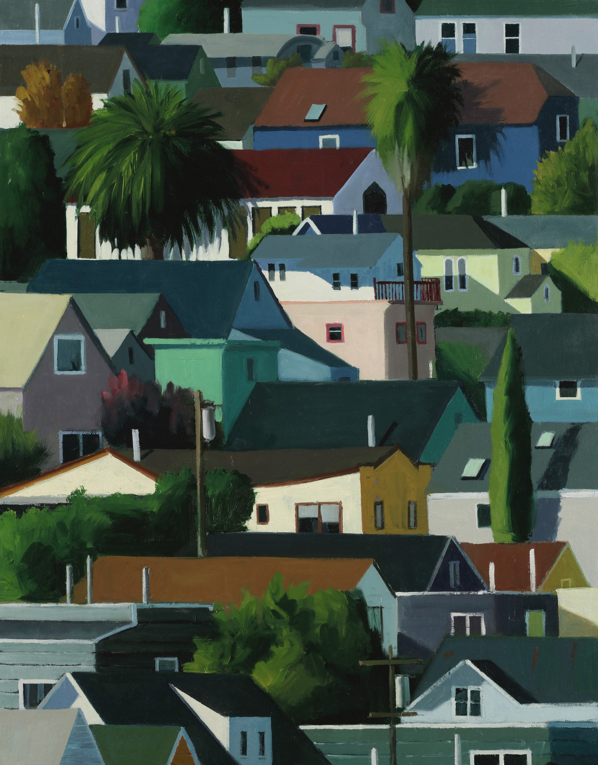 David Ron 油絵 David Stirling Listed Colorado Artist Plein Air Mountain View