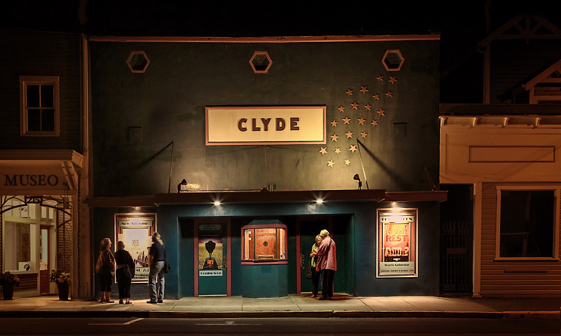 Clyde Theater by Peggy Curtis