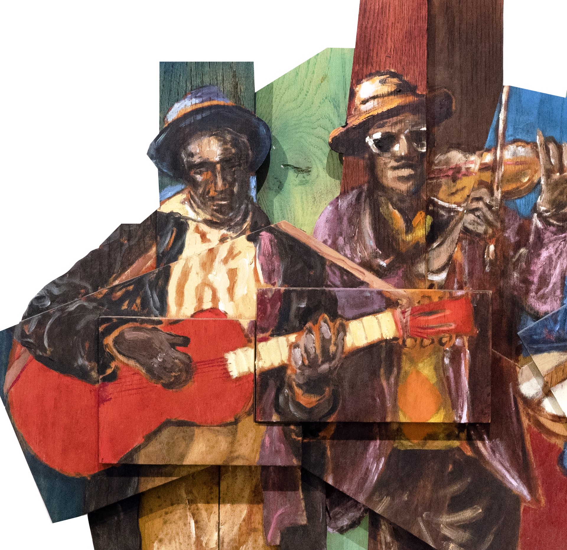 3 Blues Musicians by Luther Tatum