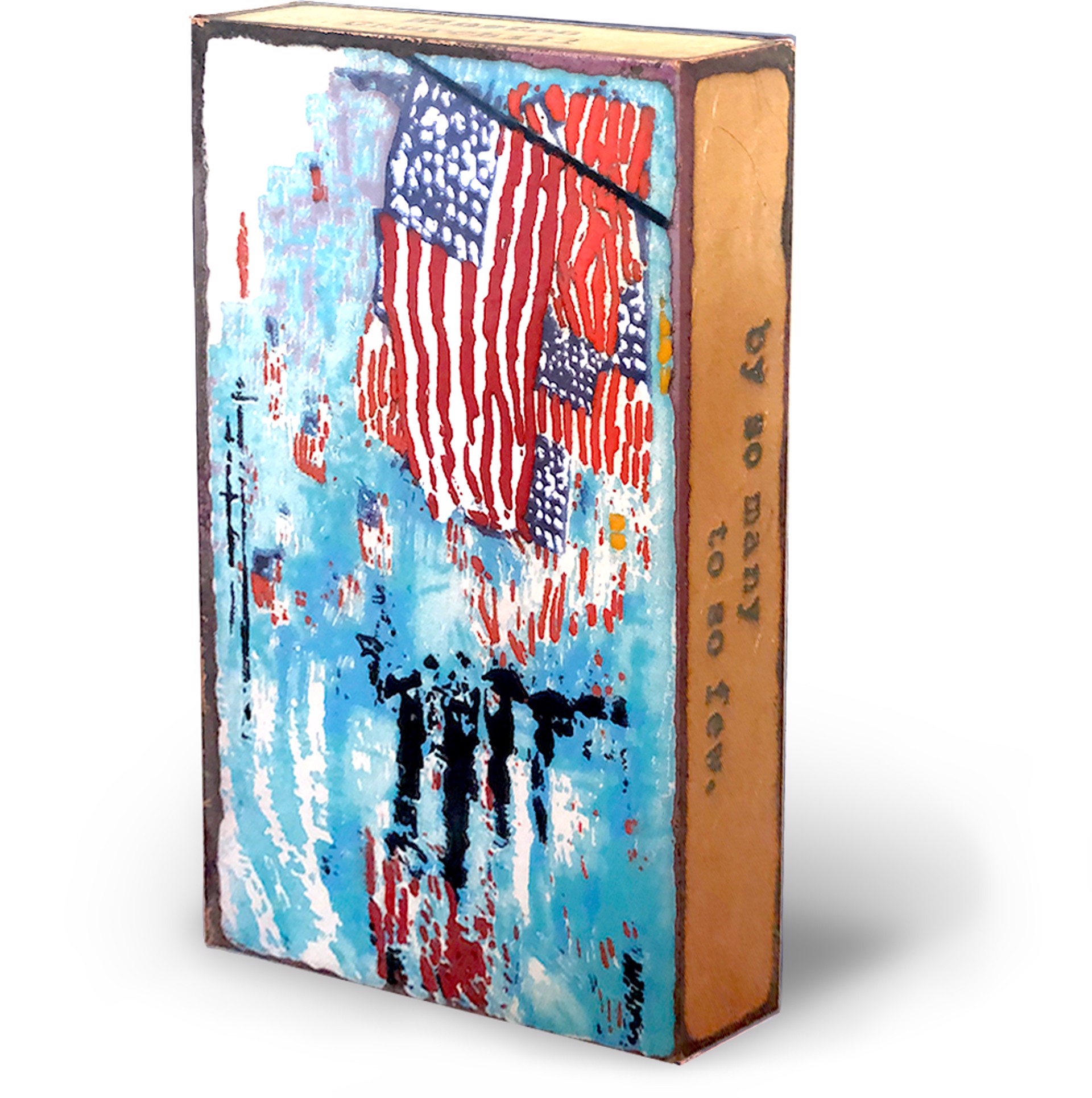 American Heroes ~ "Never was so much owed to so many by so few" Winston Churchill.  Each American Heroes 251 Spiritile purchased from now through Labor Day 2020 will have a special 'thank you' message from Houston sealed on the reverse side. 