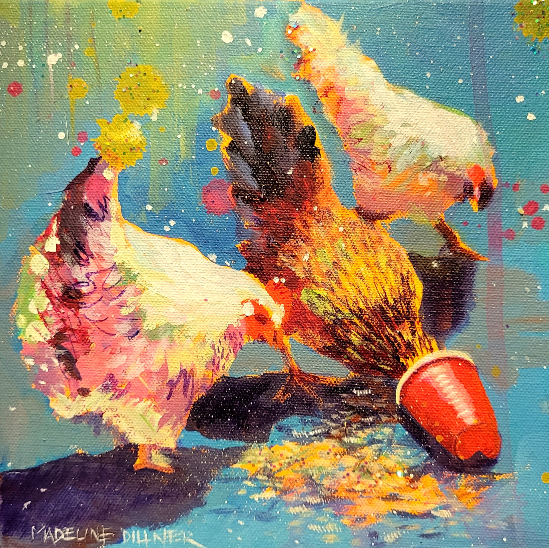 Hen Party by Madeline Dillner