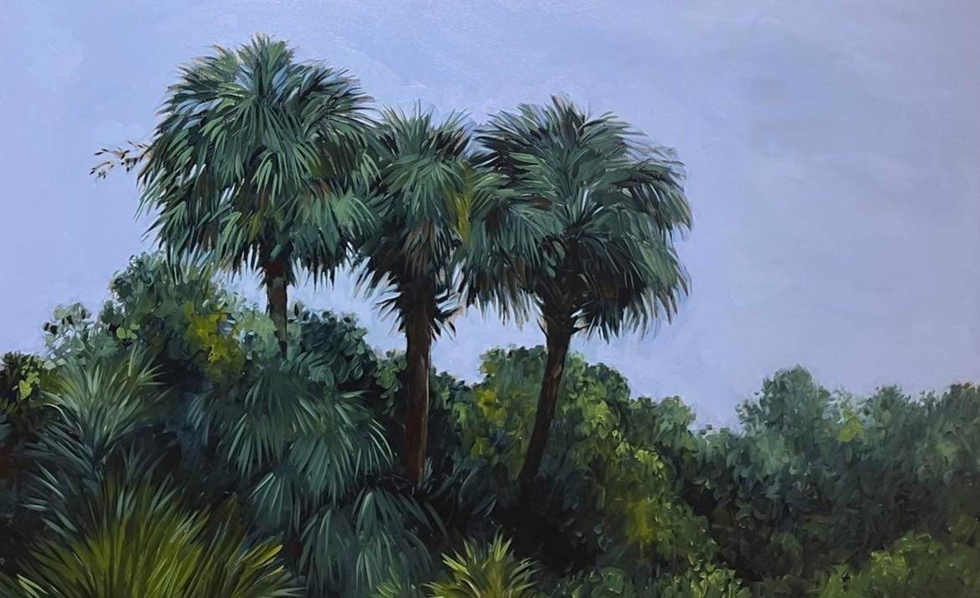 Central Florida Palms by Eleanor Blair