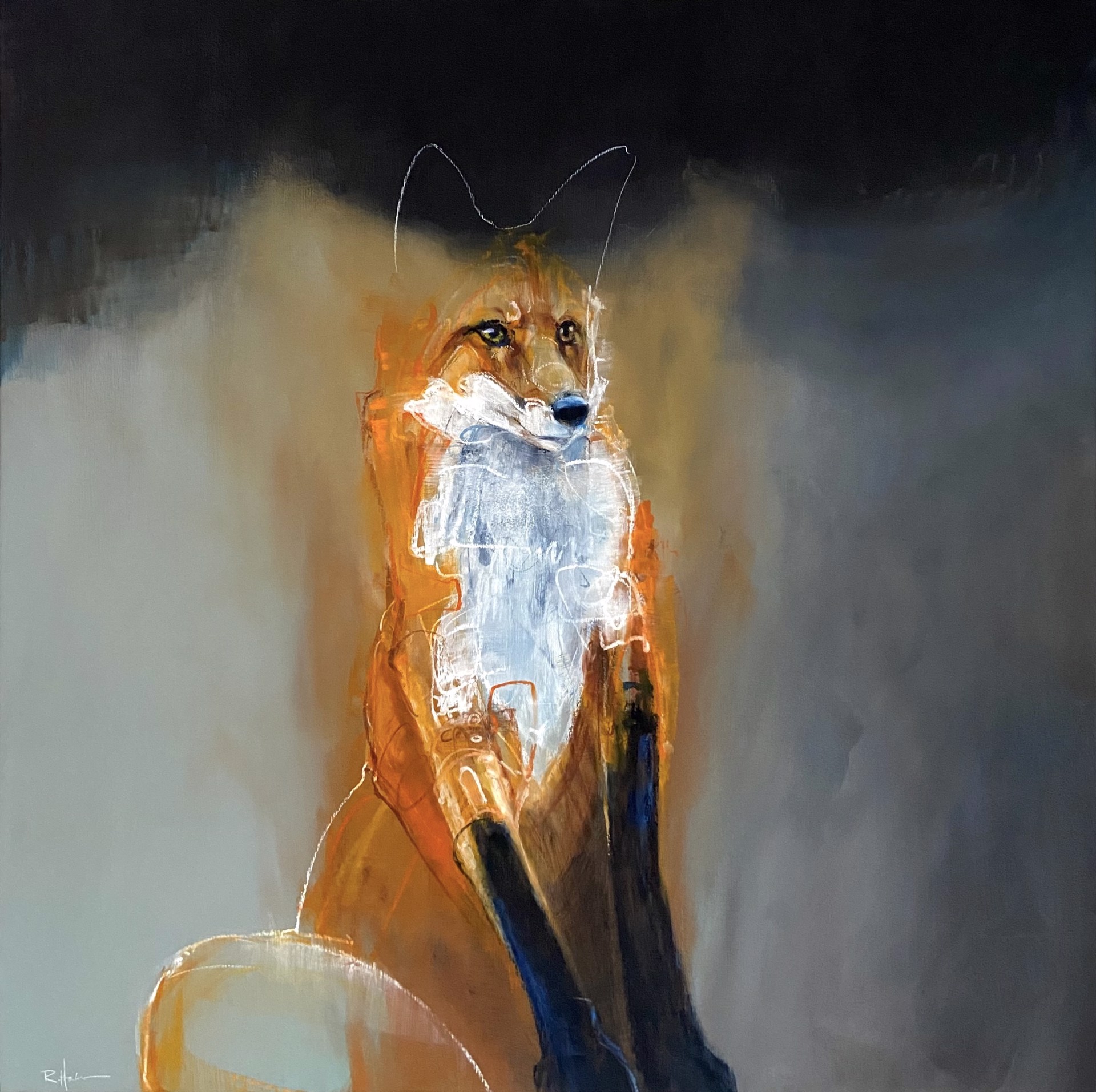 Fox, commission for the Moore's by Rebecca Haines