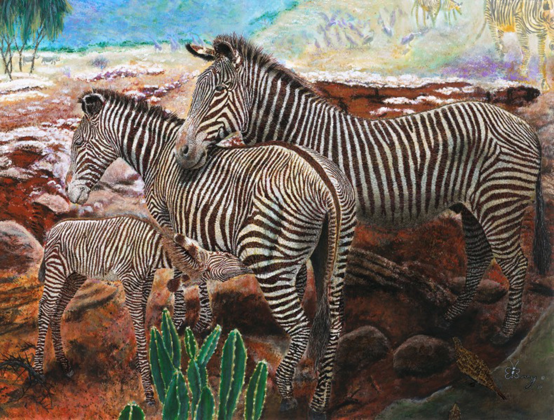 Grevy Family by Barry Levin
