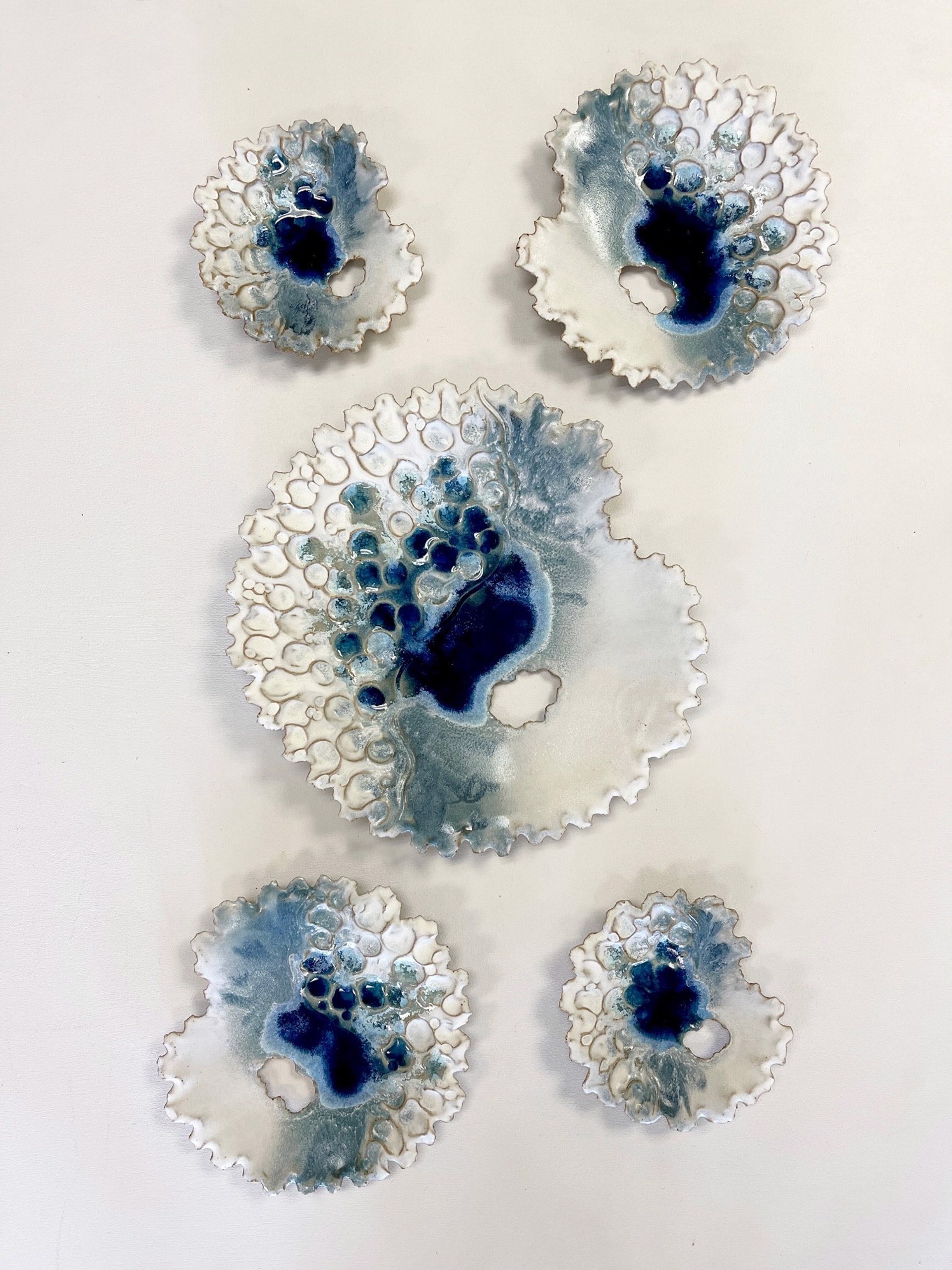 Set of Five | Large | Coastline by Jenny | Scott Martin