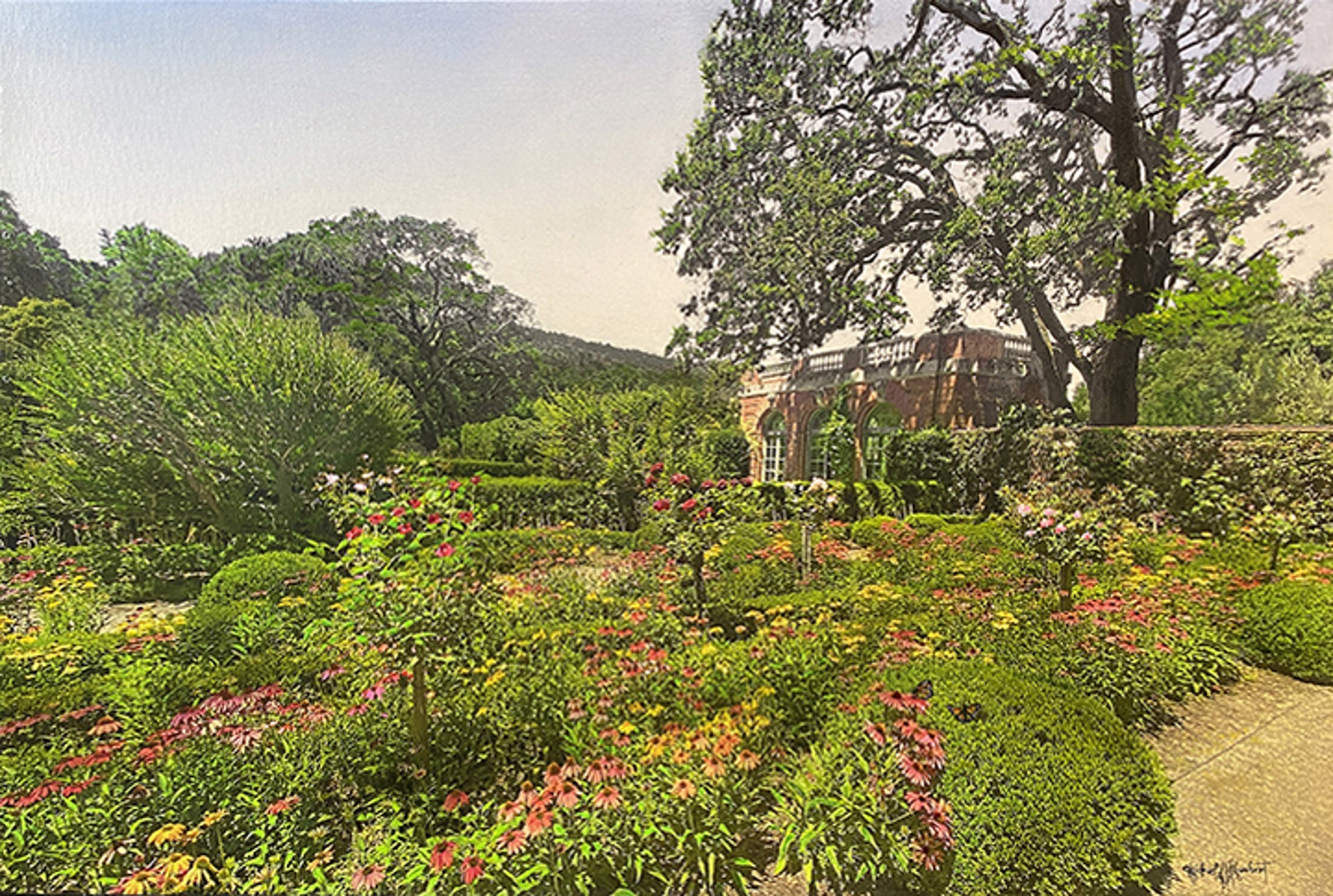 Filoli Rose Garden by Michael A. F. Gumbert